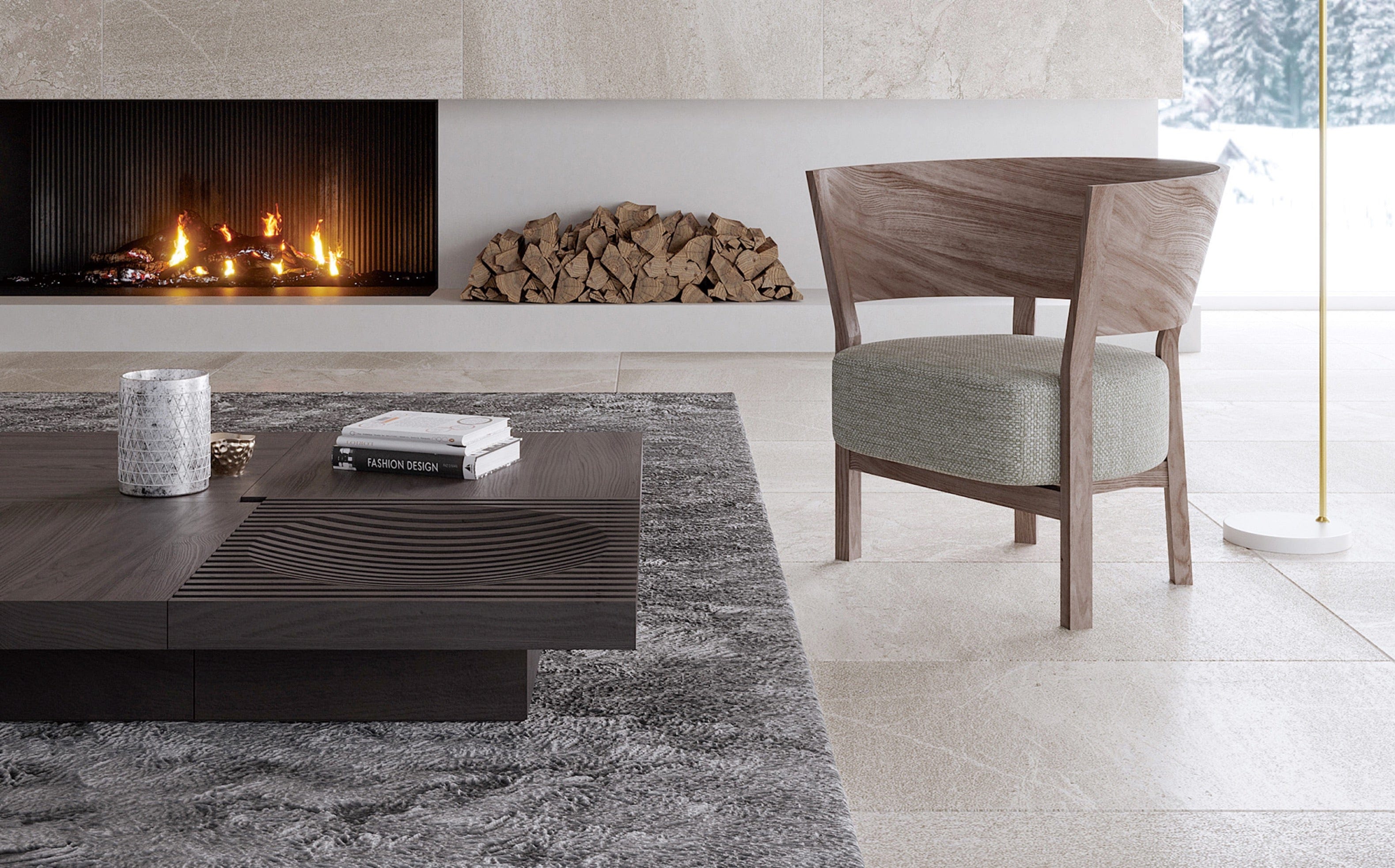 TOSAI Lounge Chair by CondeHouse, available at Japandi Supply House