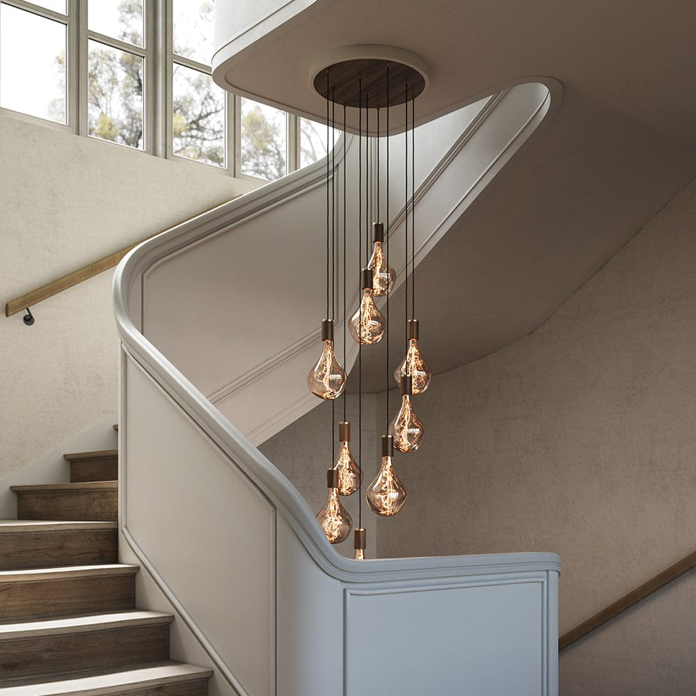 Japandi Lighting Collection, shown Gantri light