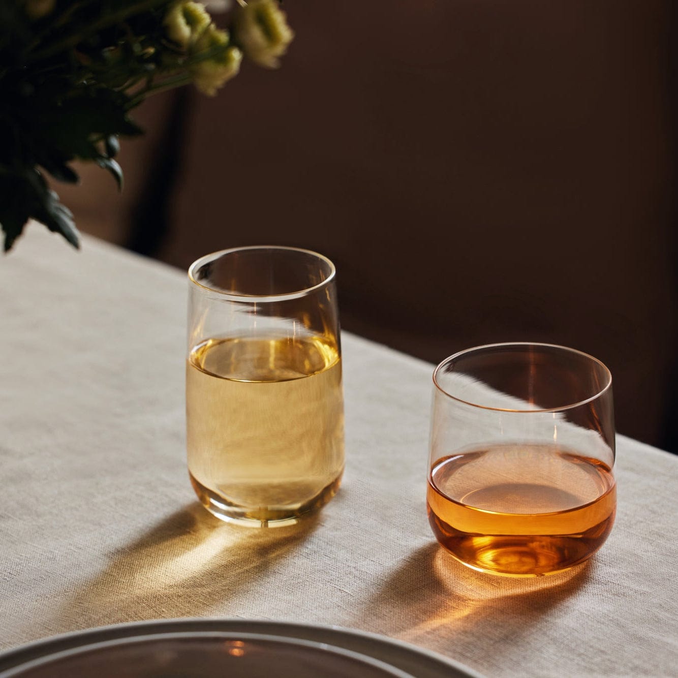 Tall Cremini Tumbler, Set of 4