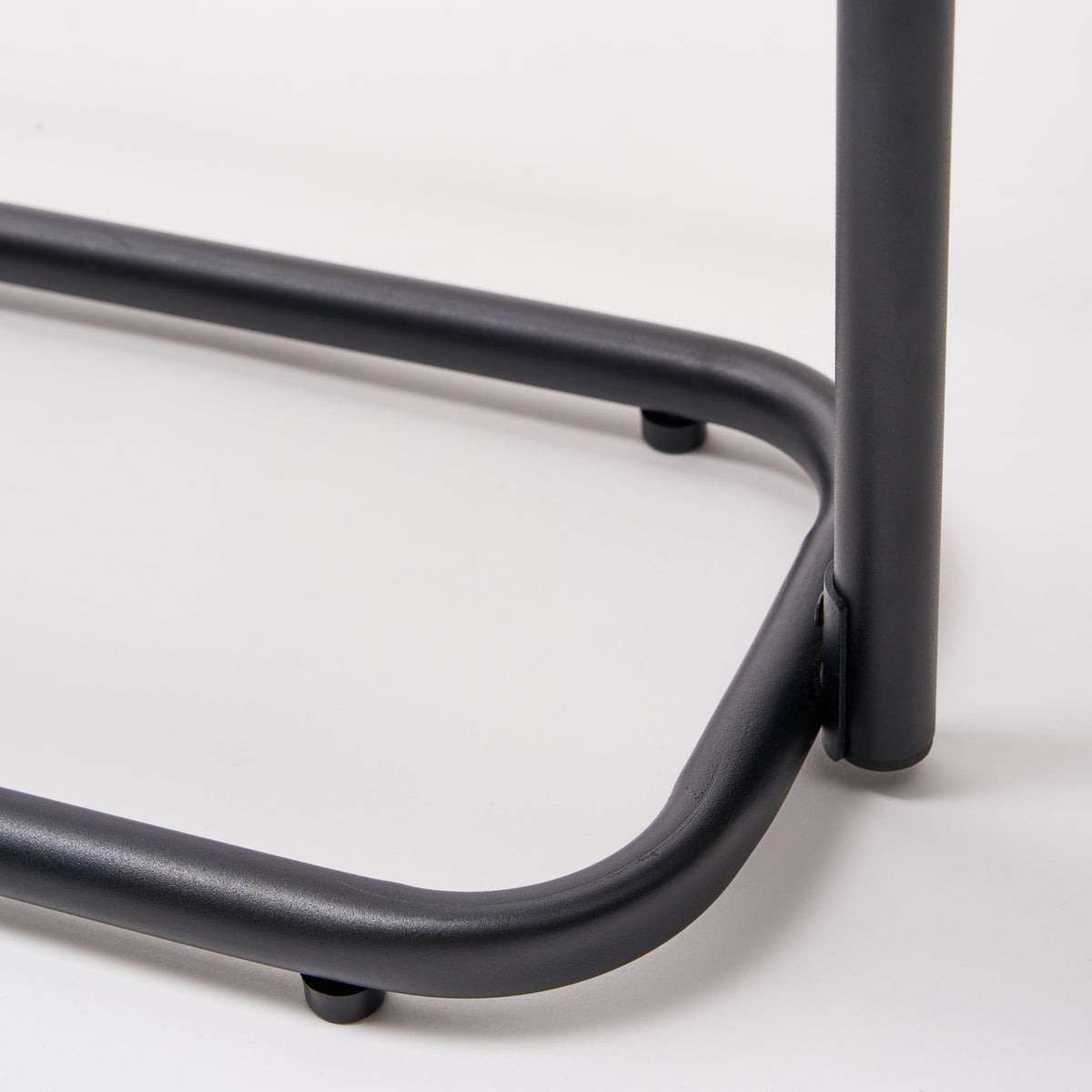 Obround Shoe Rack - Tall - Steel - Black