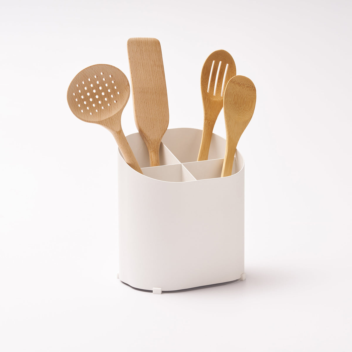 Sloped Utensil Holder - Steel