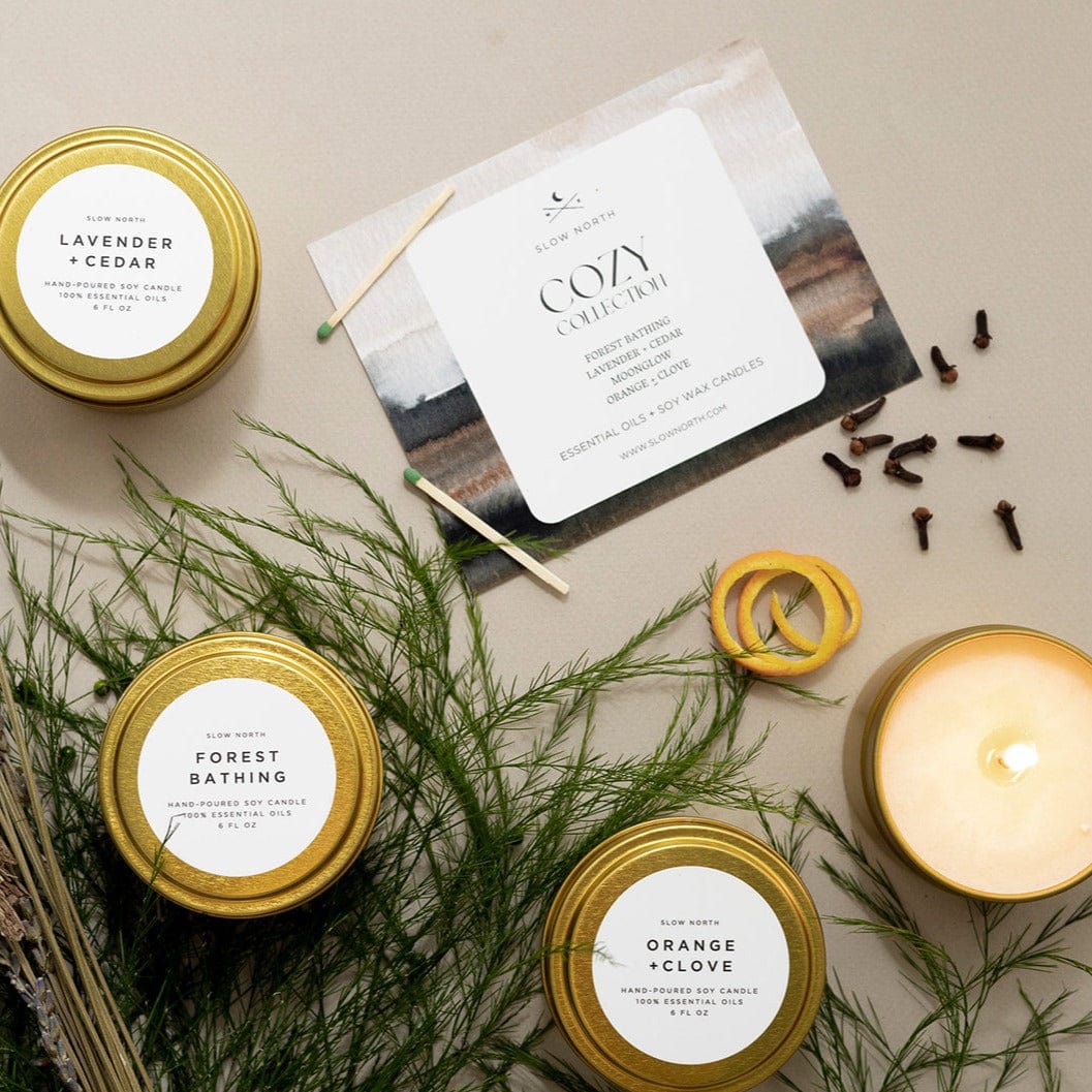 Cozy Collection - 4 Pack Soy Candles