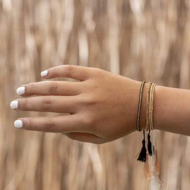 Golden Tassel Bracelets