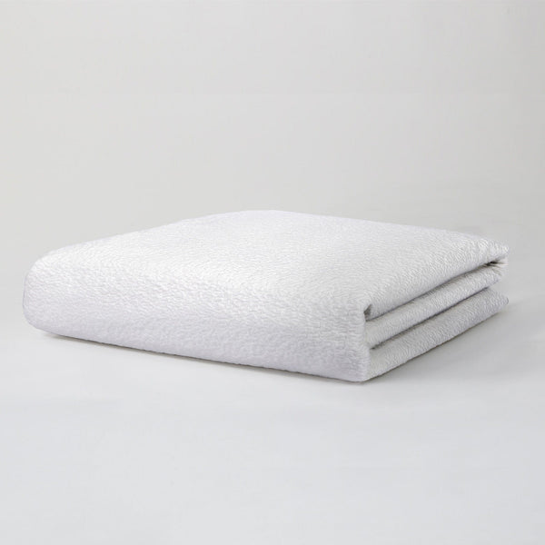 SIJO AiryWeight Eucalyptus Mattress Protector in white