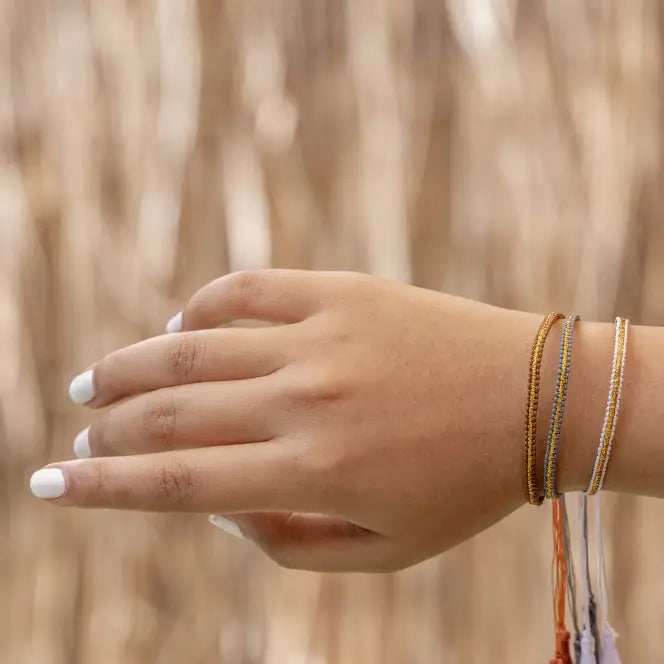 Golden Tassel Bracelets