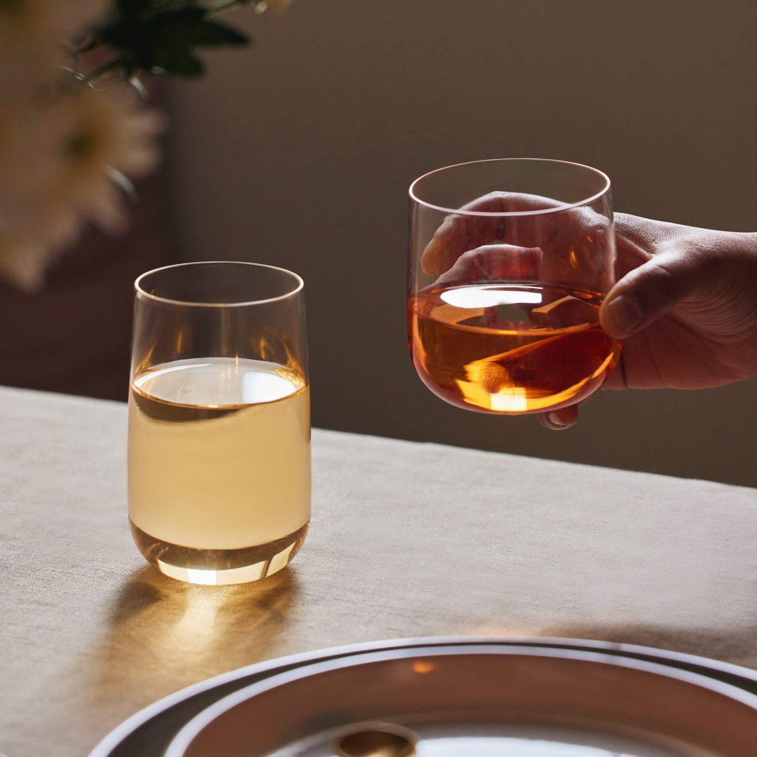 Short Cremini Tumbler, Set of 4