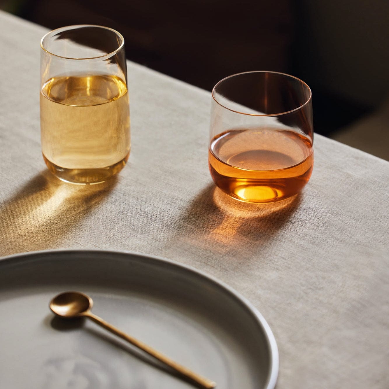 Tall Cremini Tumbler, Set of 4