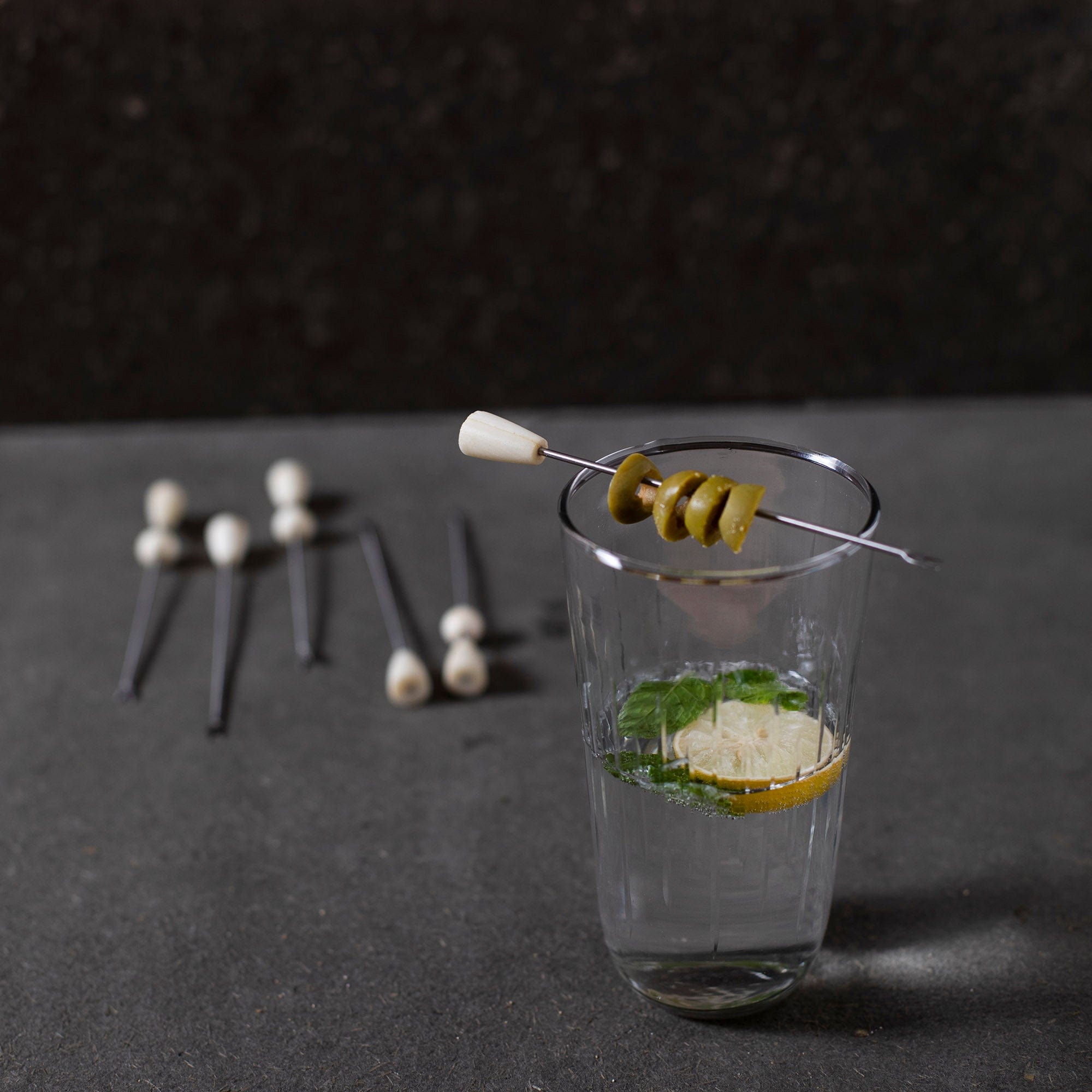Blanco Cocktail Picks | Set of 6