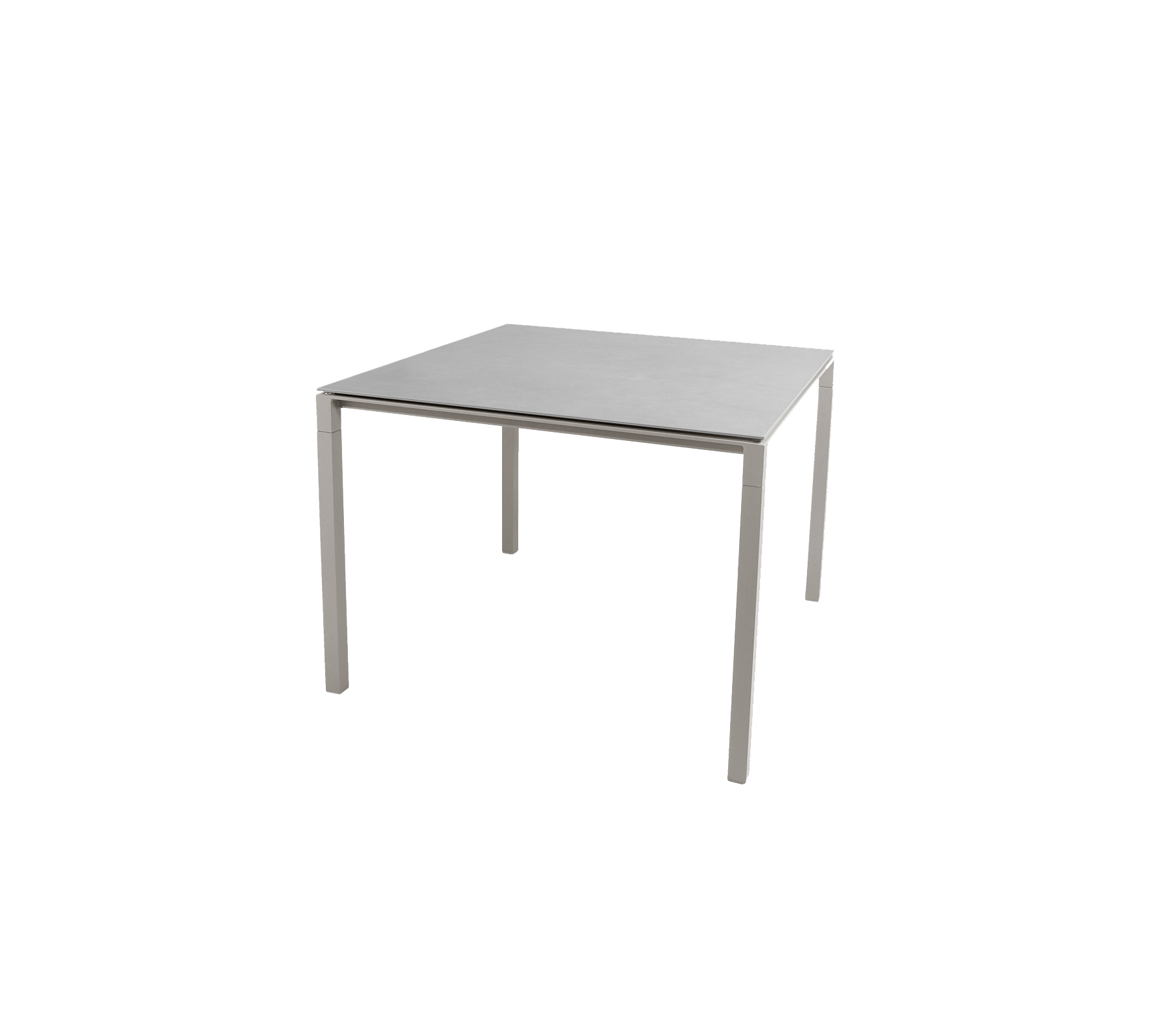 Pure Dining Table, 100x100 cm