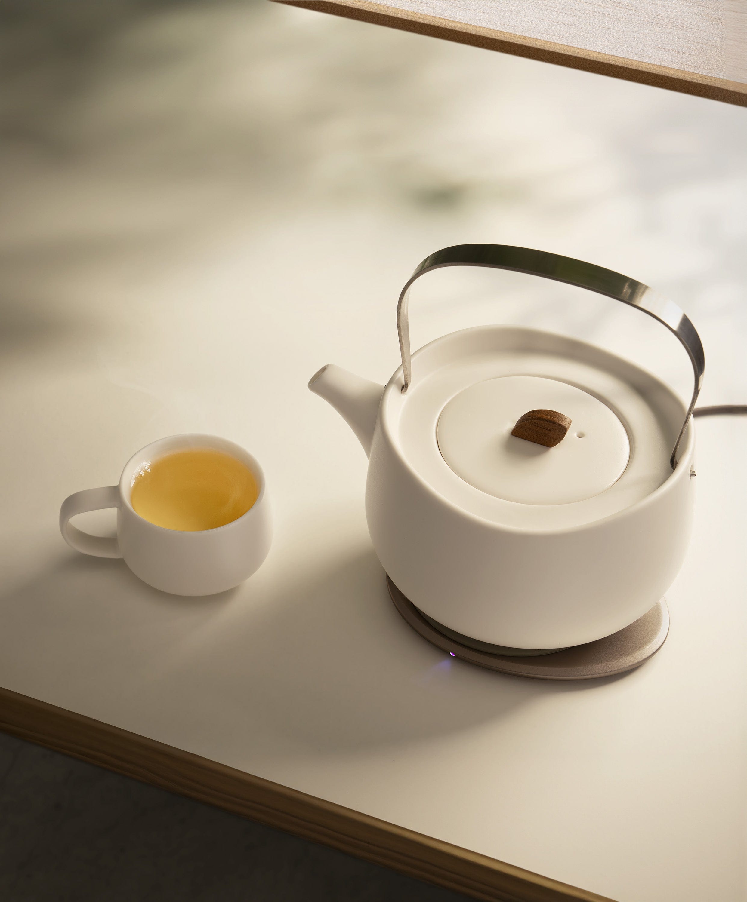 Leiph Self-heating Teapot Bundle Set with tea