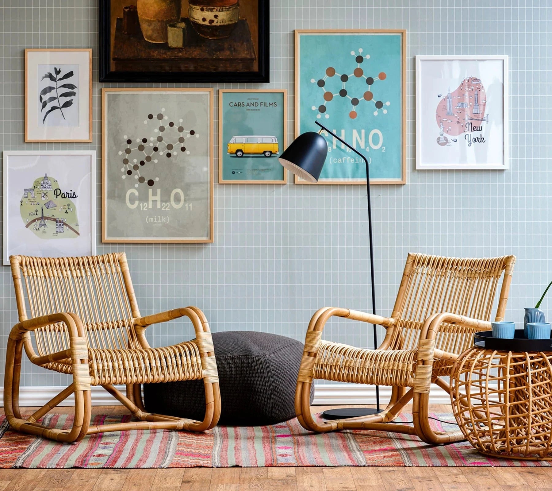 Curve Lounge Chair, Indoor by Cane-line