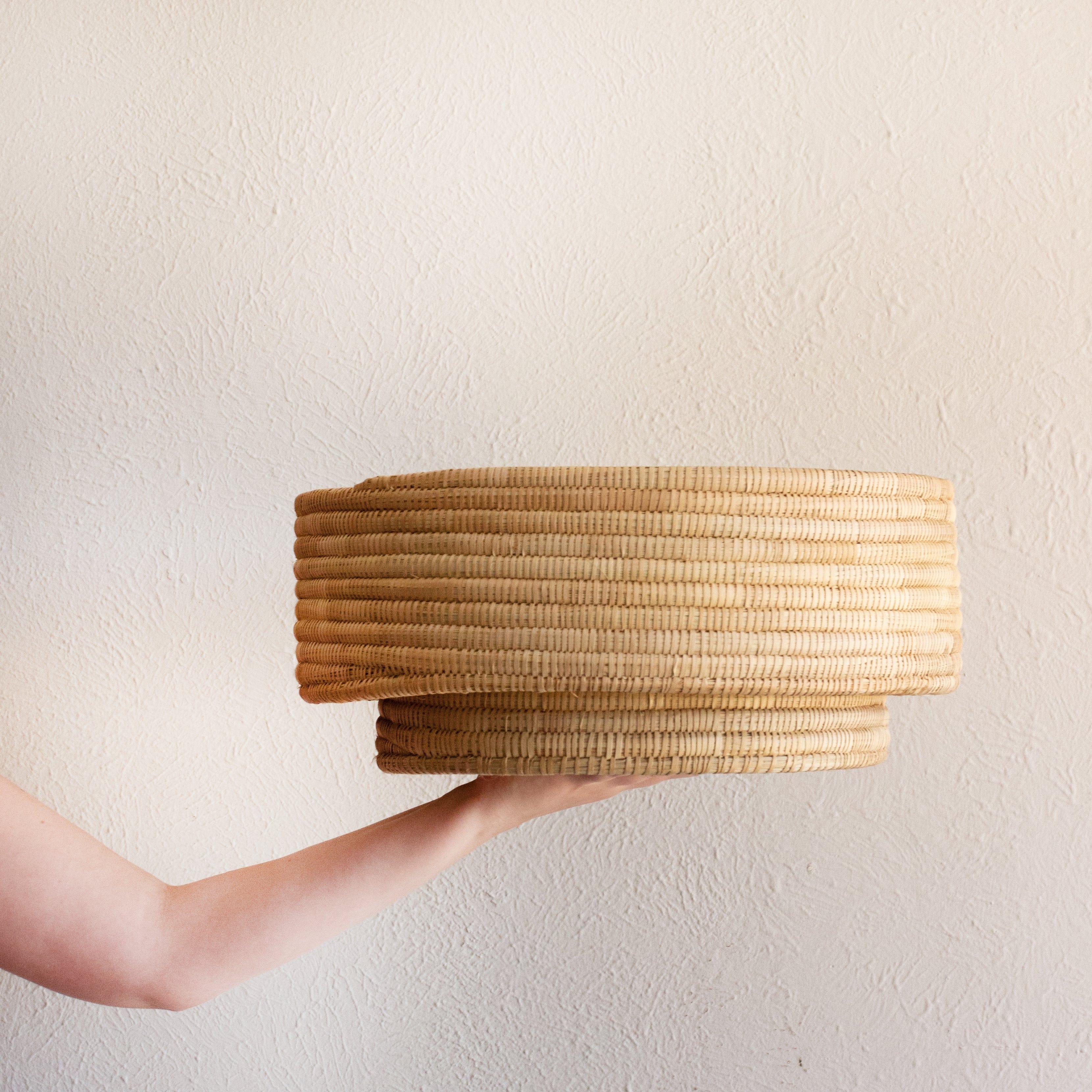 Natural Woven Dengu Basket