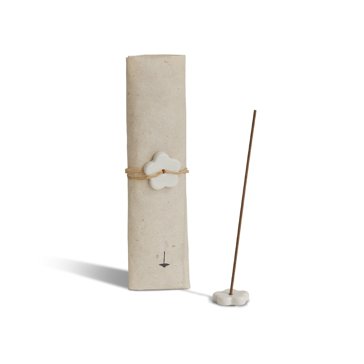 Cedar Incense Set l 30 sticks with Ceramic Holder