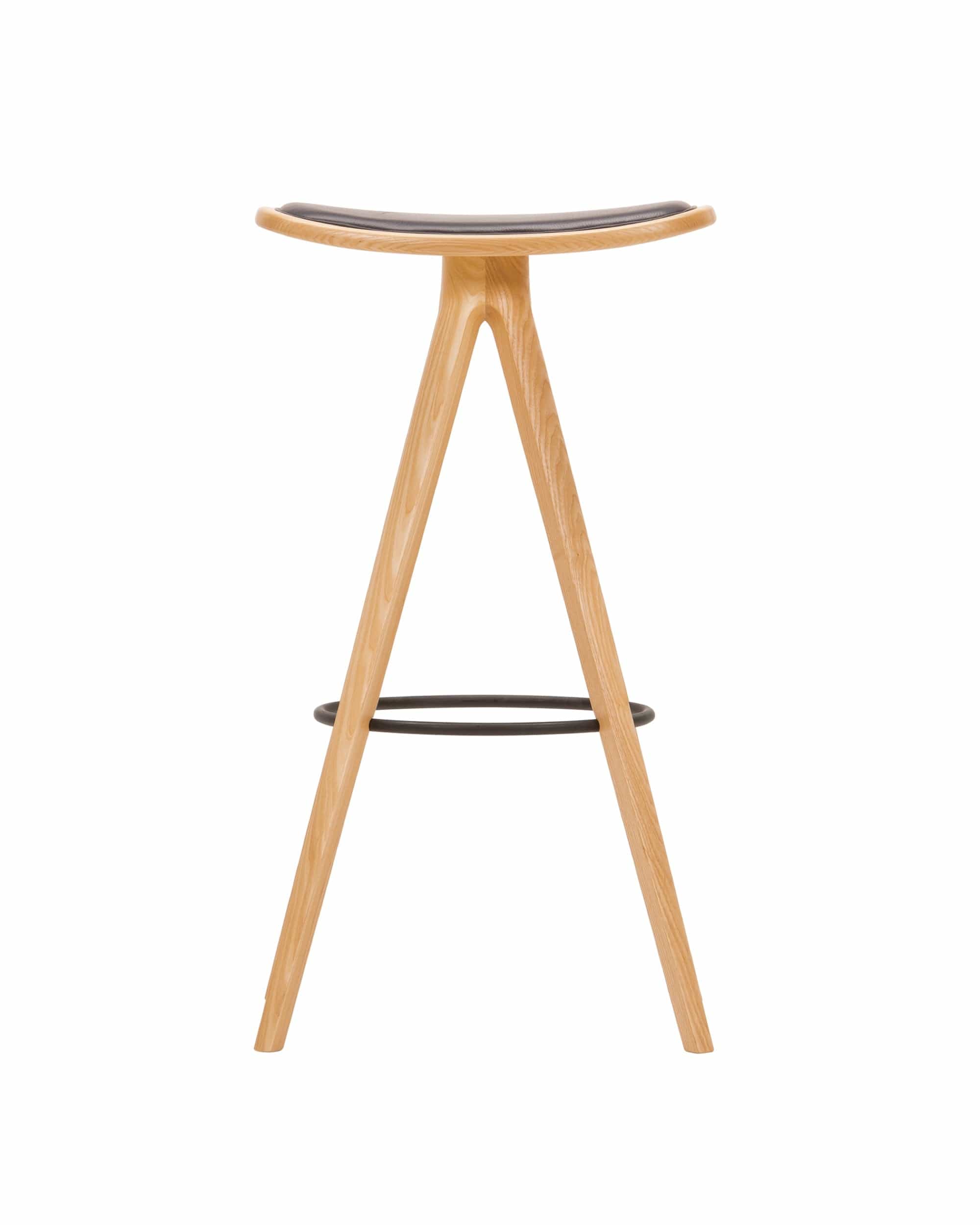 BCTD Bar Stool, Japanese Ash Natural