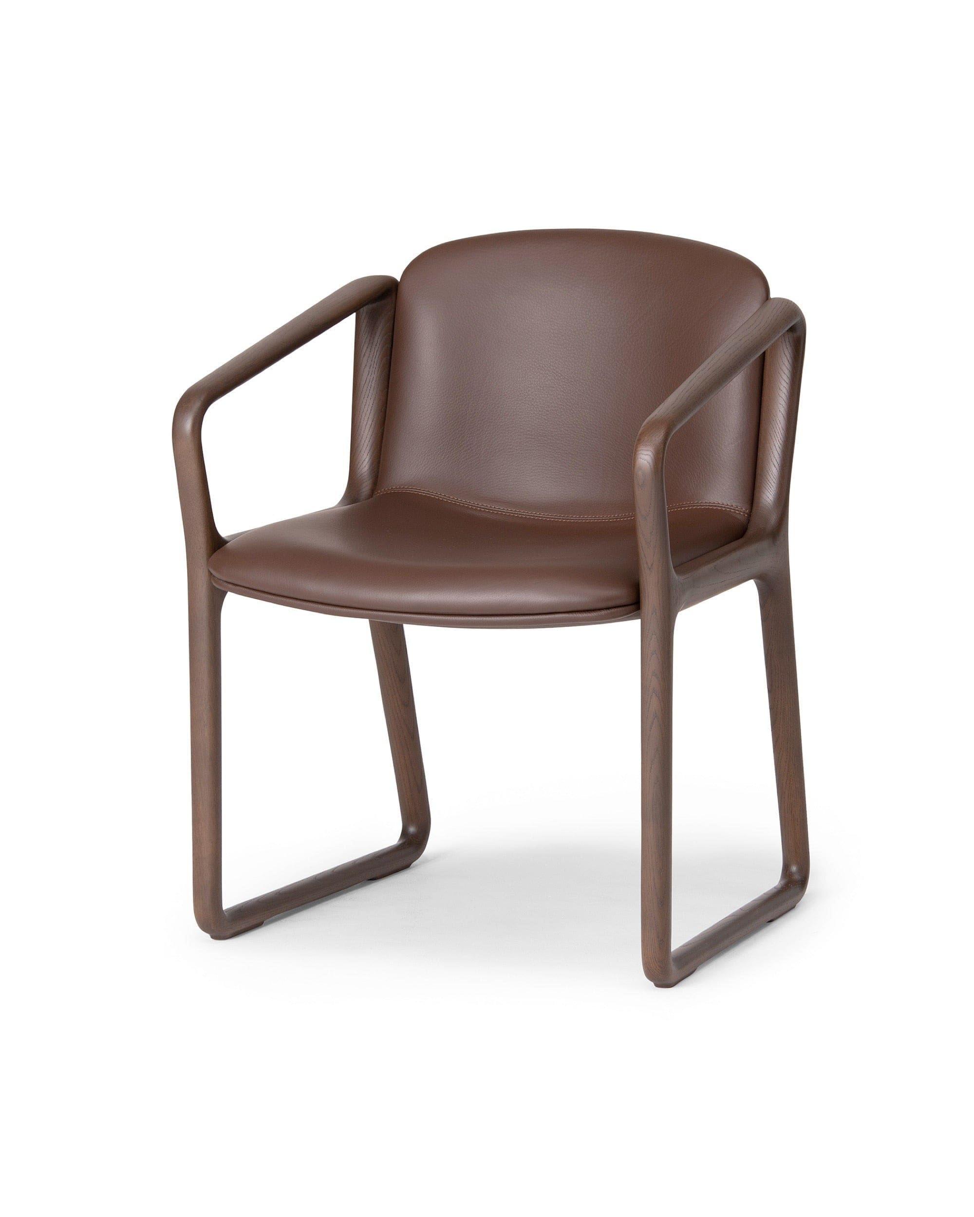 EIGHT Armchair, Japanese Oak Dark Brown