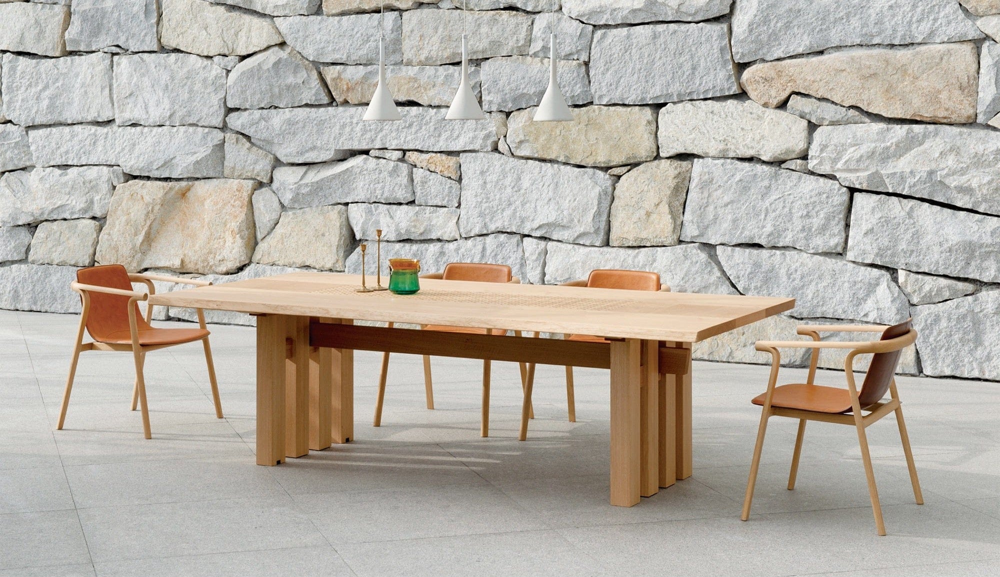 IPPONGI Kiori Table Japanese Oak Natural by CondeHouse