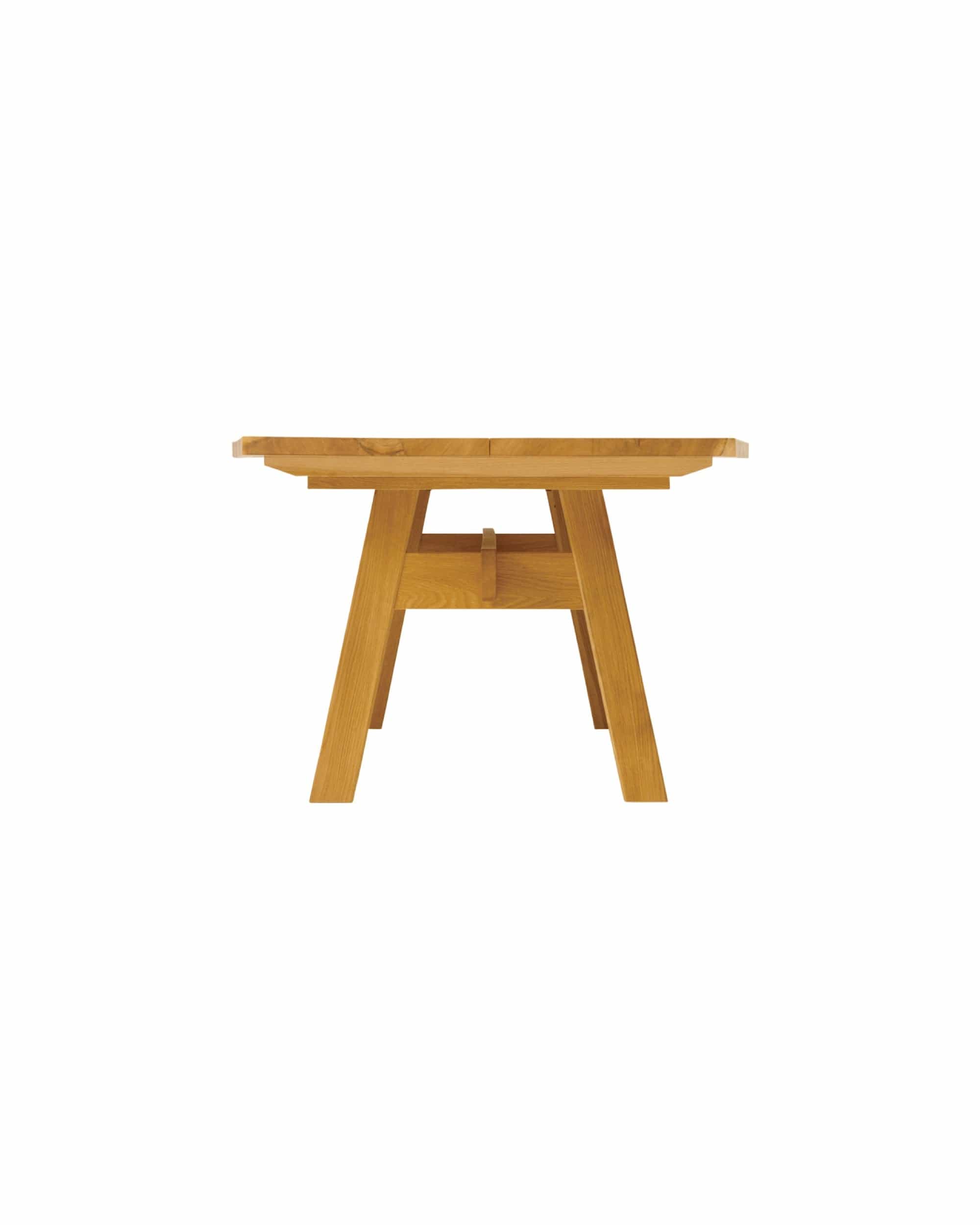 IPPONGI Table with Yagura Legs Japanese Oak Natural