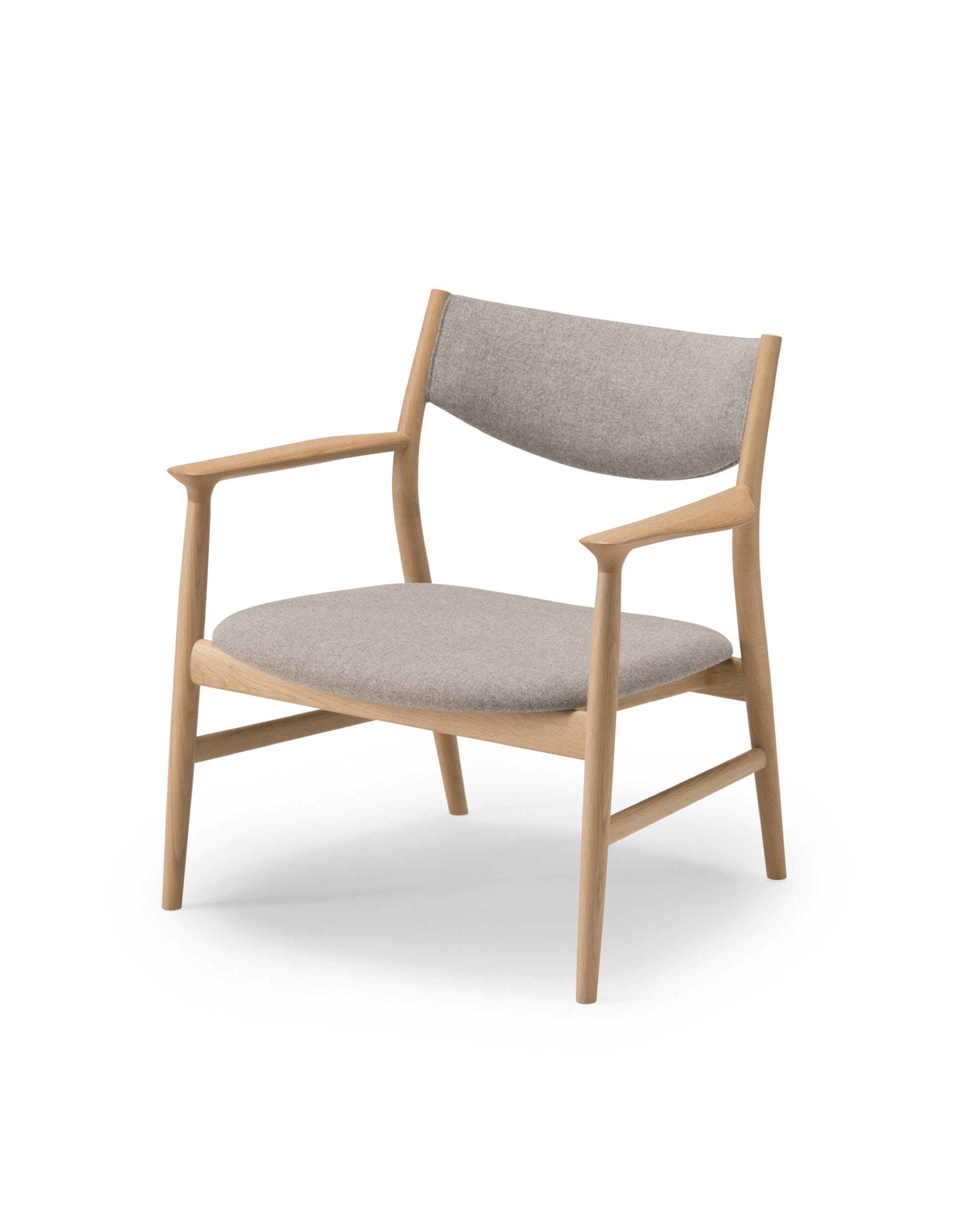 CondeHouse KAMUY Lounge Chair (Upholstered Back) Japandi Supply