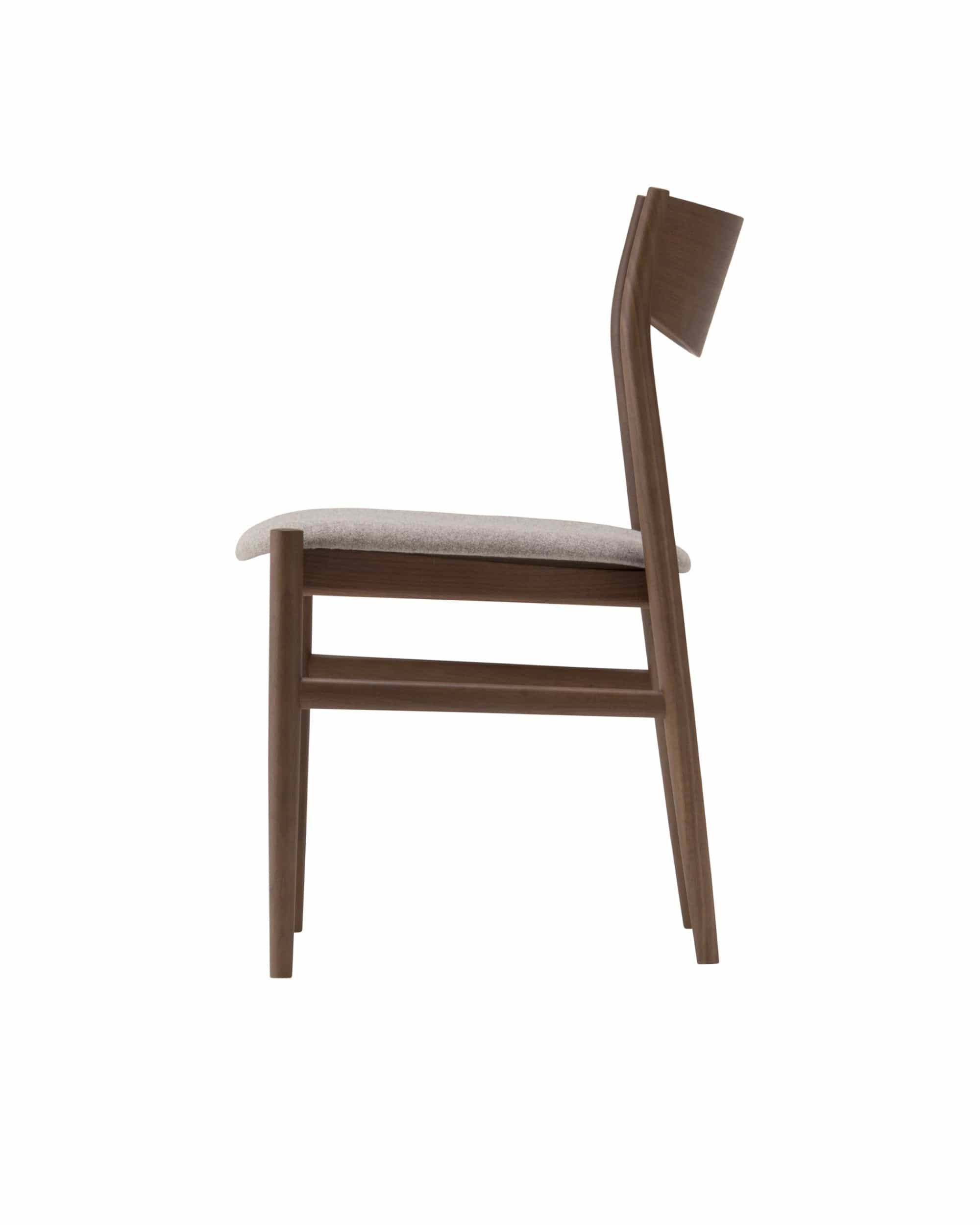 KAMUY Side Chair (Upholstered Seat)