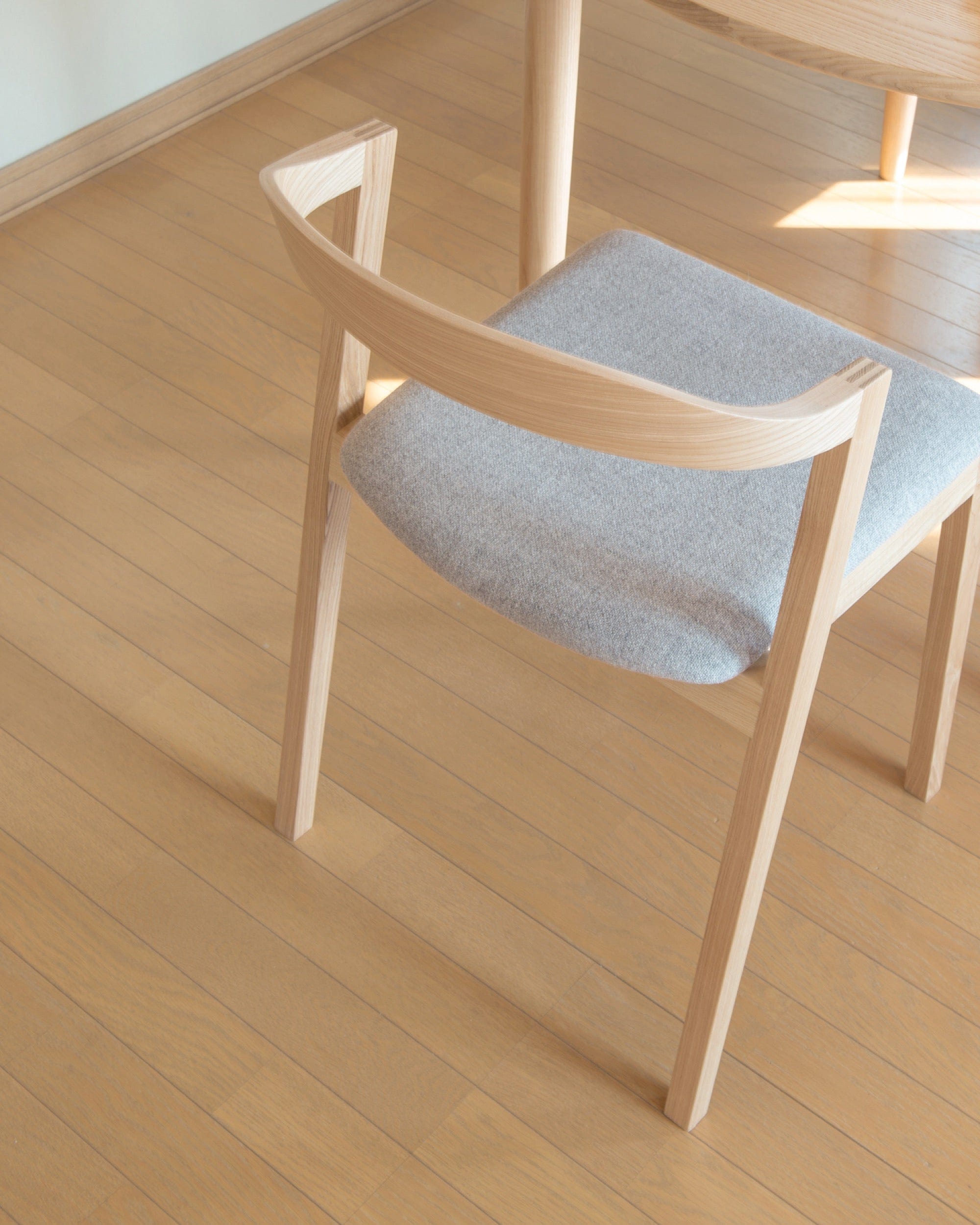 KIILA Stacking Chair (Upholstered Seat)
