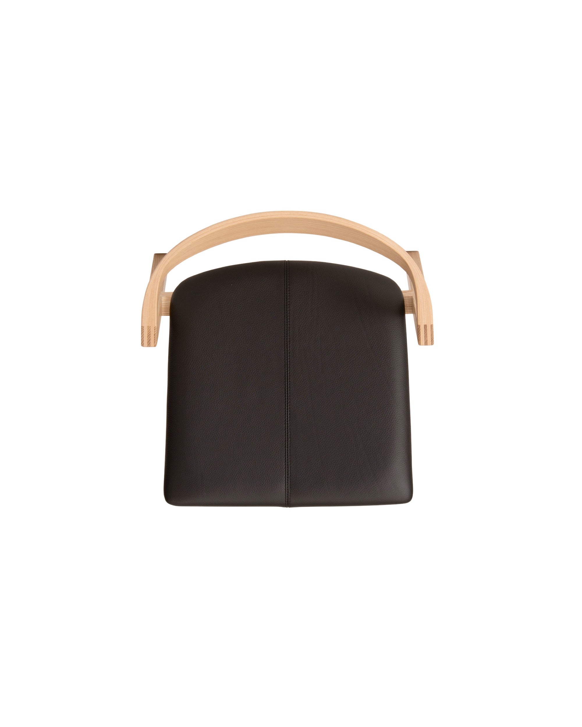 KIILA Stacking Chair (Upholstered Seat), Japanese Ash Natural