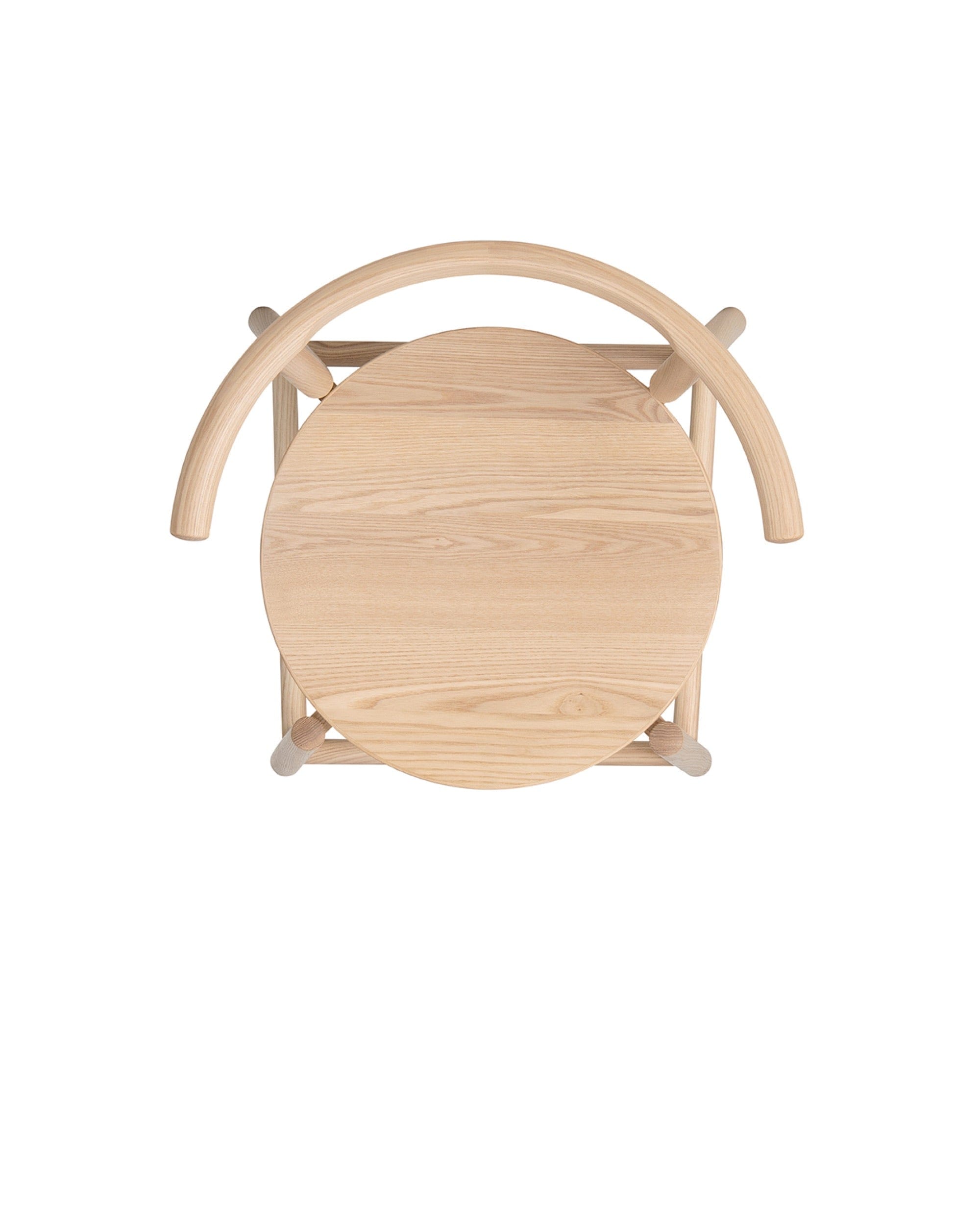 KOTAN Bar Chair (Wooden Seat), Japanese Ash Natural