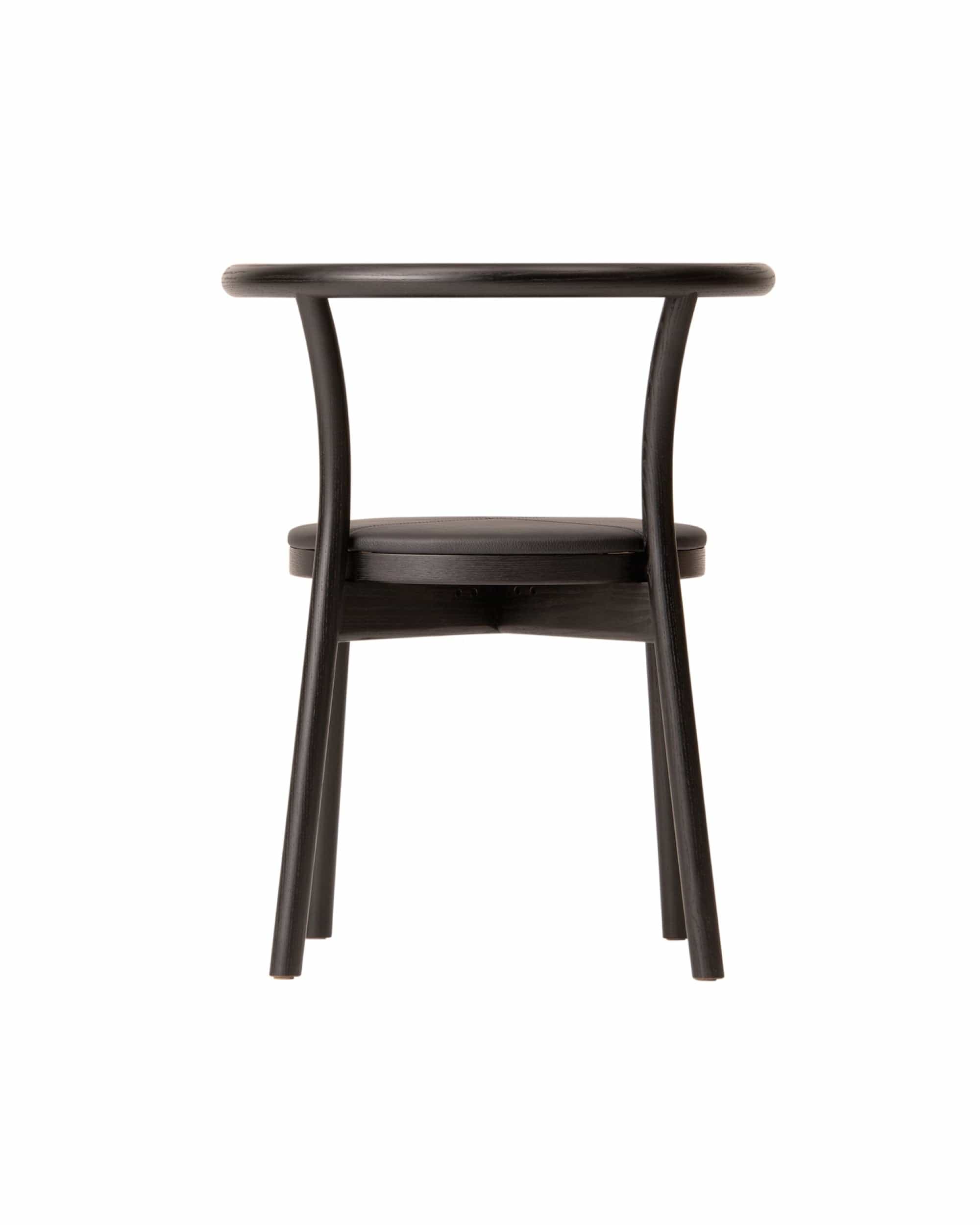 KOTAN Chair (Upholstered Seat), Japanese Ash Black
