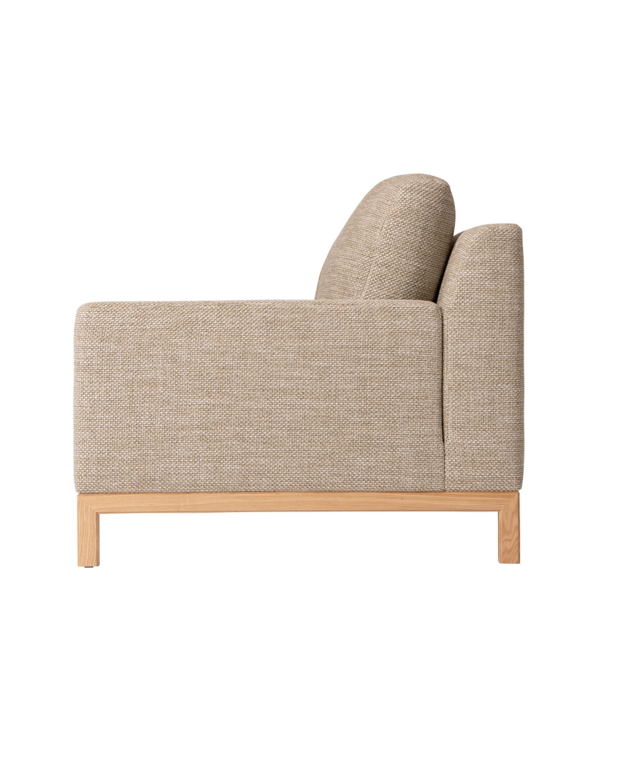 QUODO Sofa - 83" Japanese Ash Natural