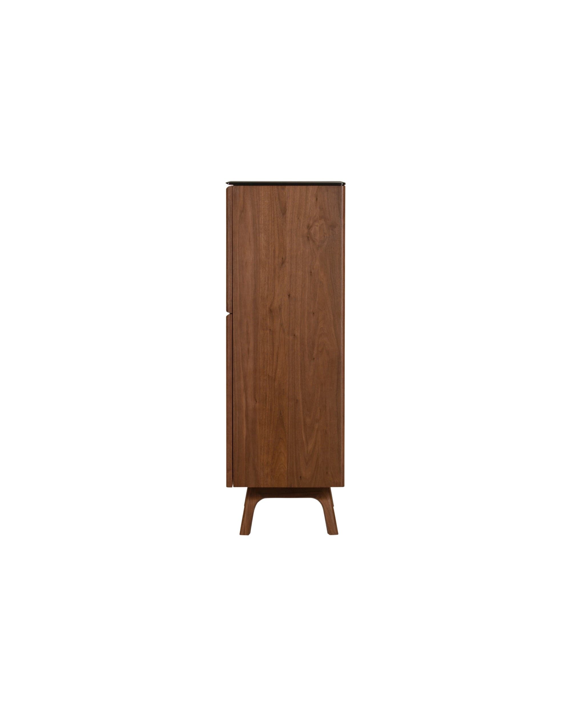 TEN Highboard (bar type) Walnut Natural