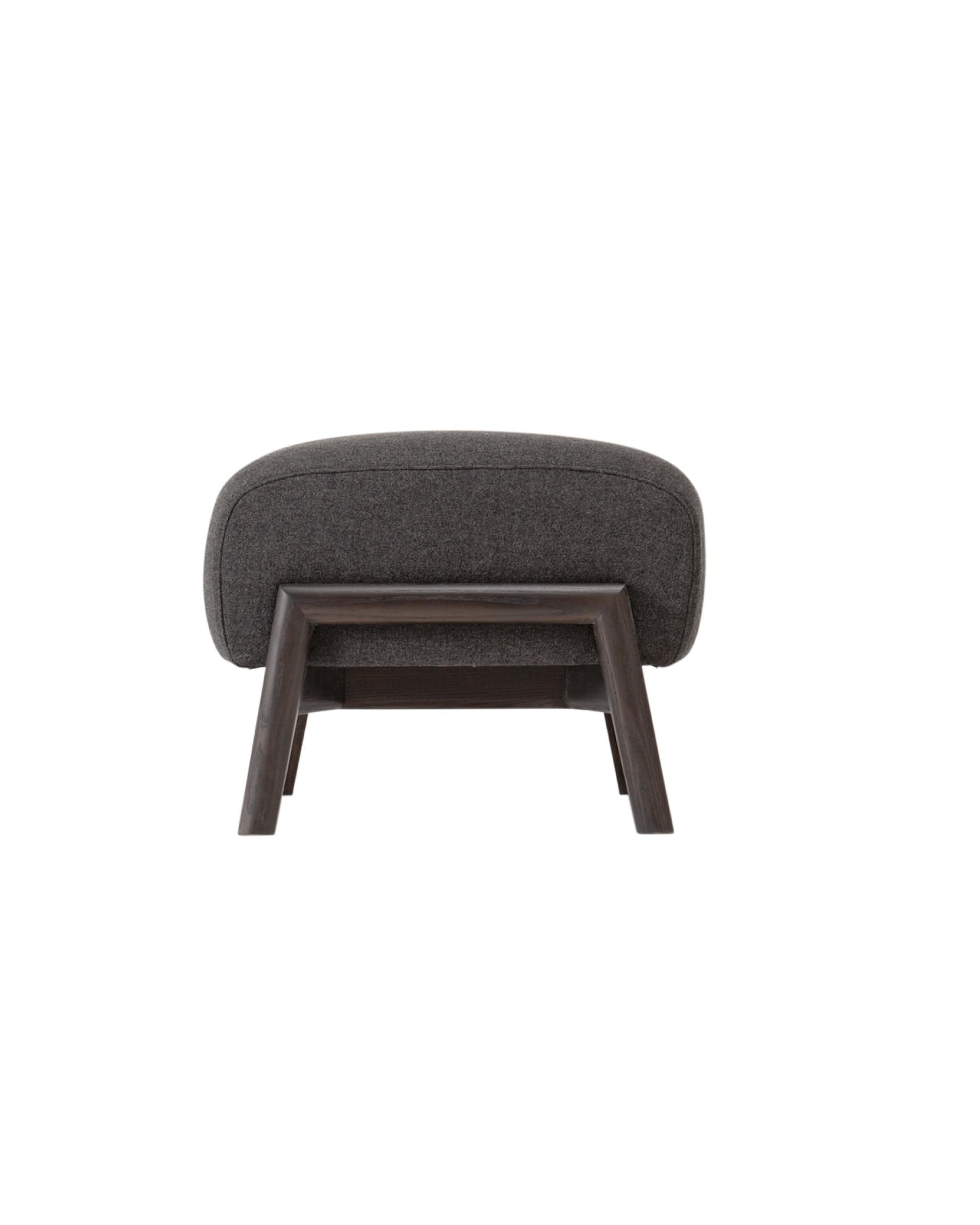 TEN Ottoman Japanese Ash Dark Gray