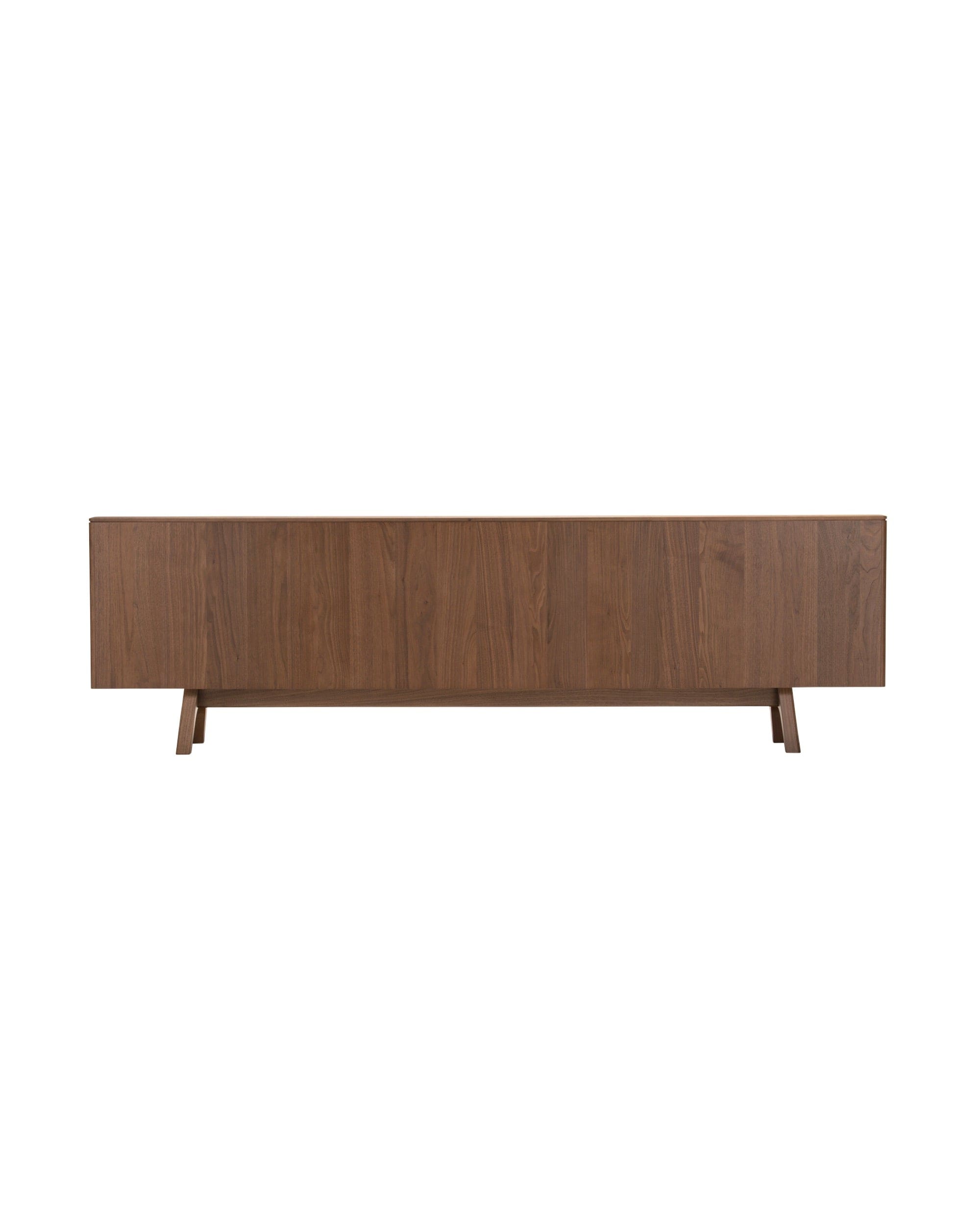 TEN Sideboard 94" Walnut Natural Back View