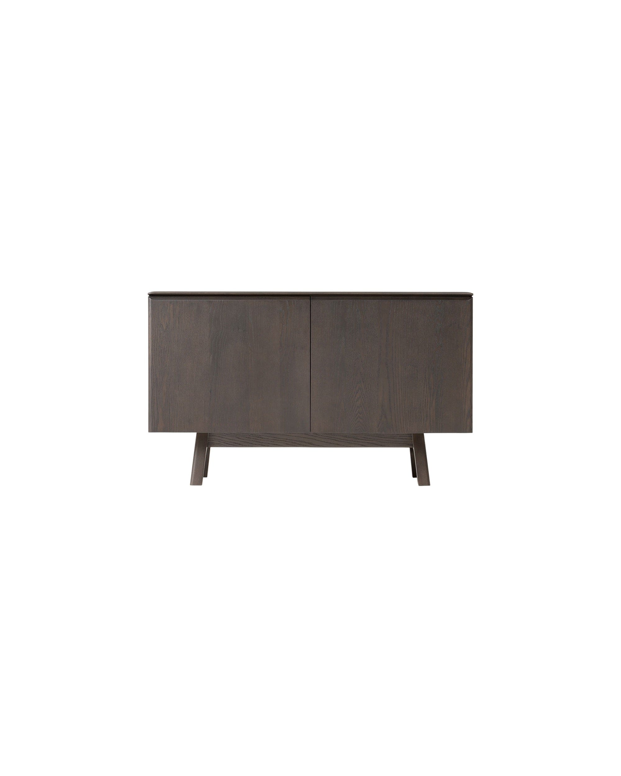 TEN Sideboard 47" Japanese Ash Gray Wash 2 Door Straight on View
