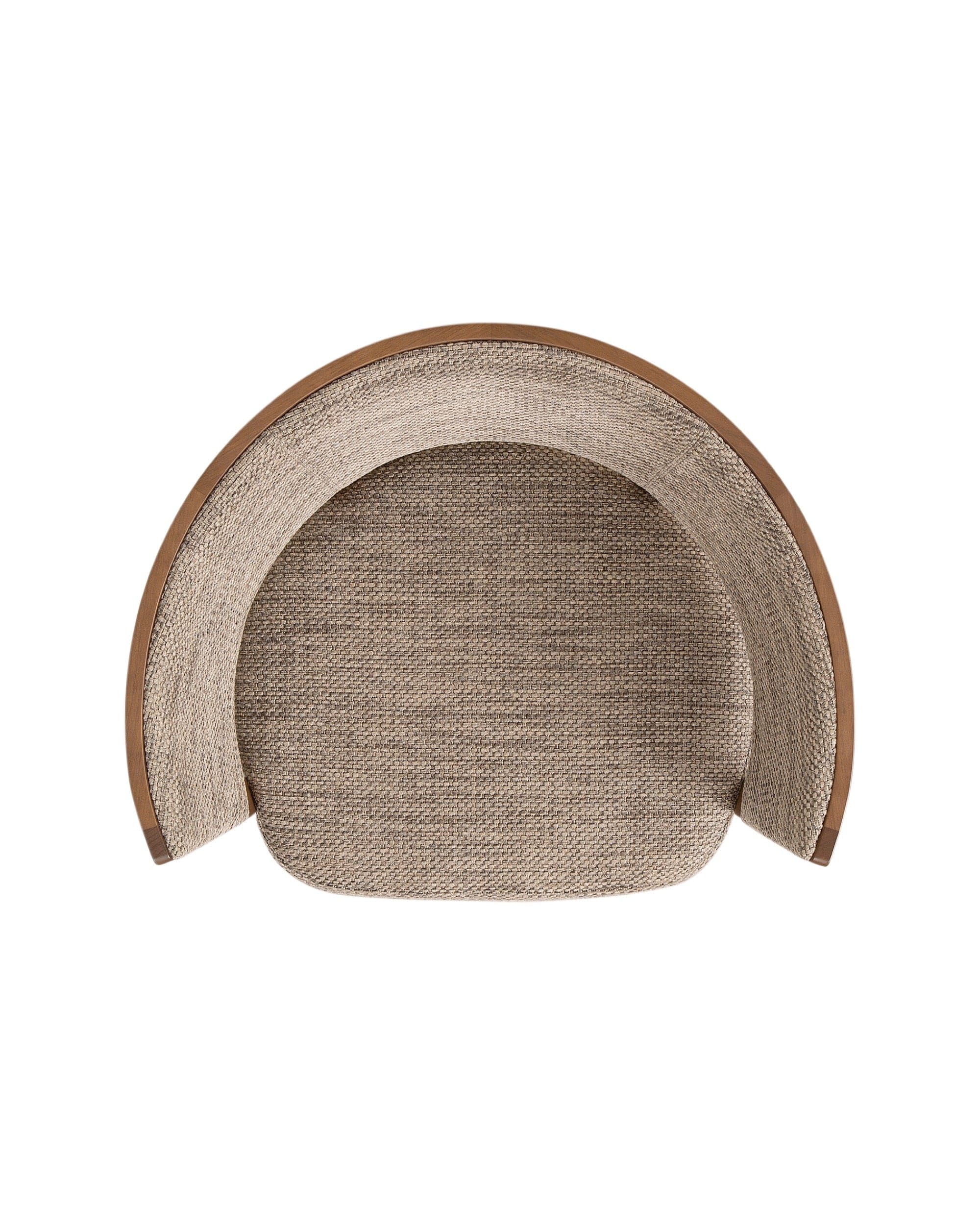 TOSAI Lounge Chair, Walnut Natural