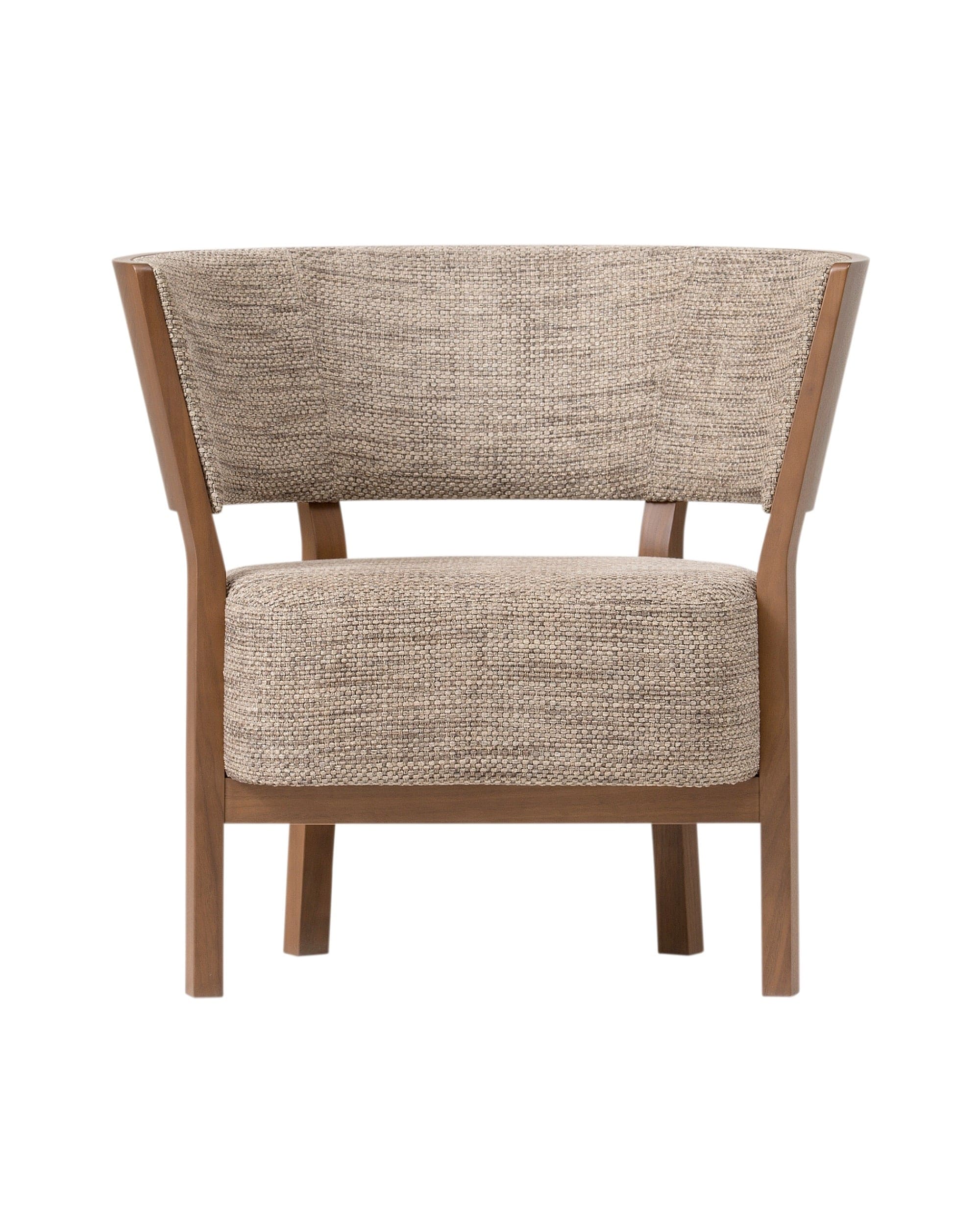 TOSAI Lounge Chair, Walnut Natural