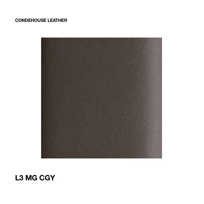 CondeHouse leather upholstery swatch L3 MG CGY