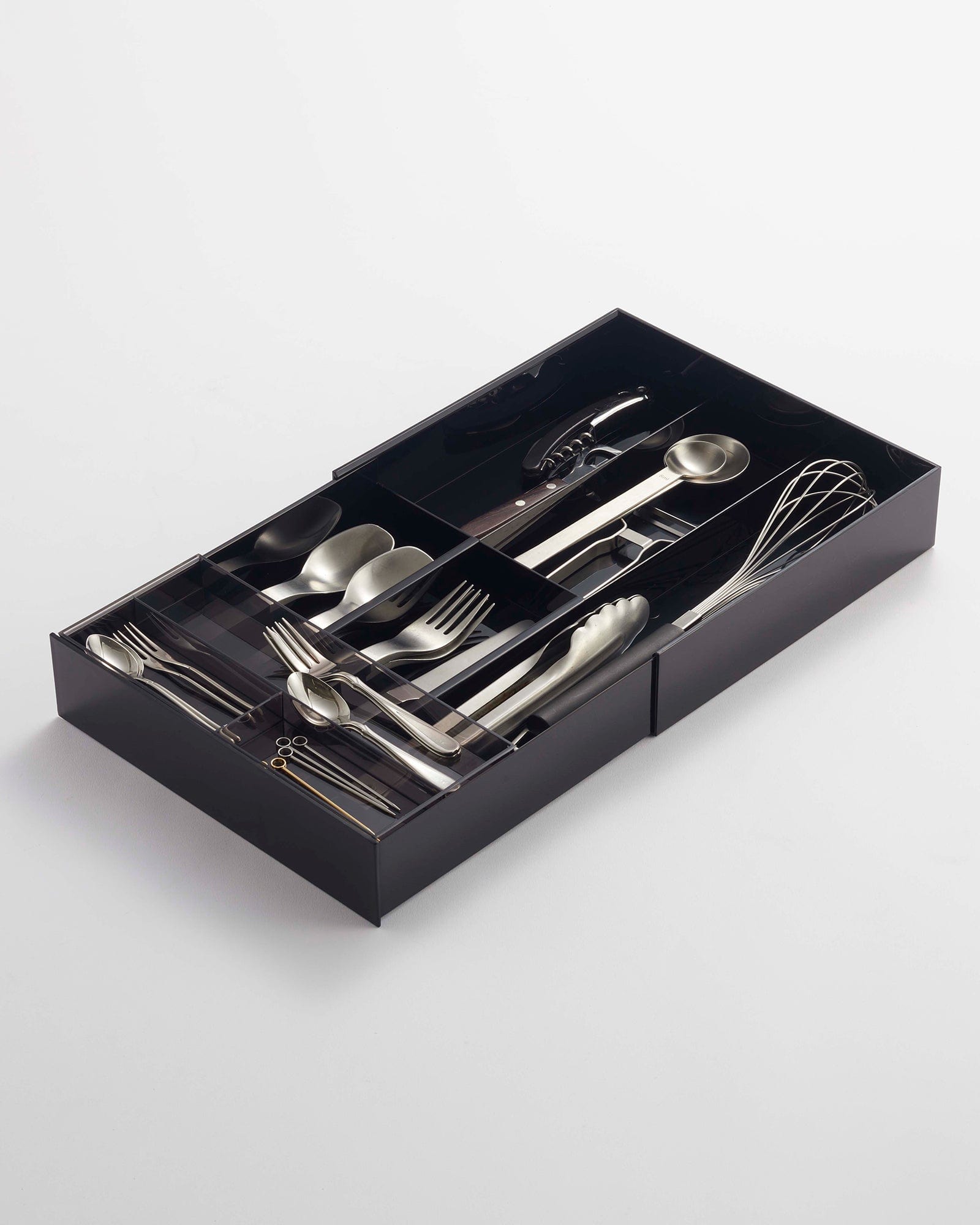 Expandable Cutlery Organizer in Black