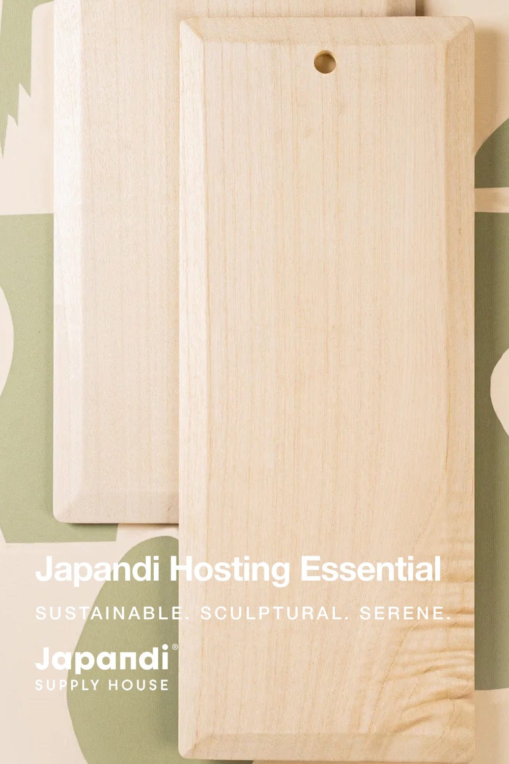 Handcrafted Long Wood Serving Board – Sustainable Kitchen Gift