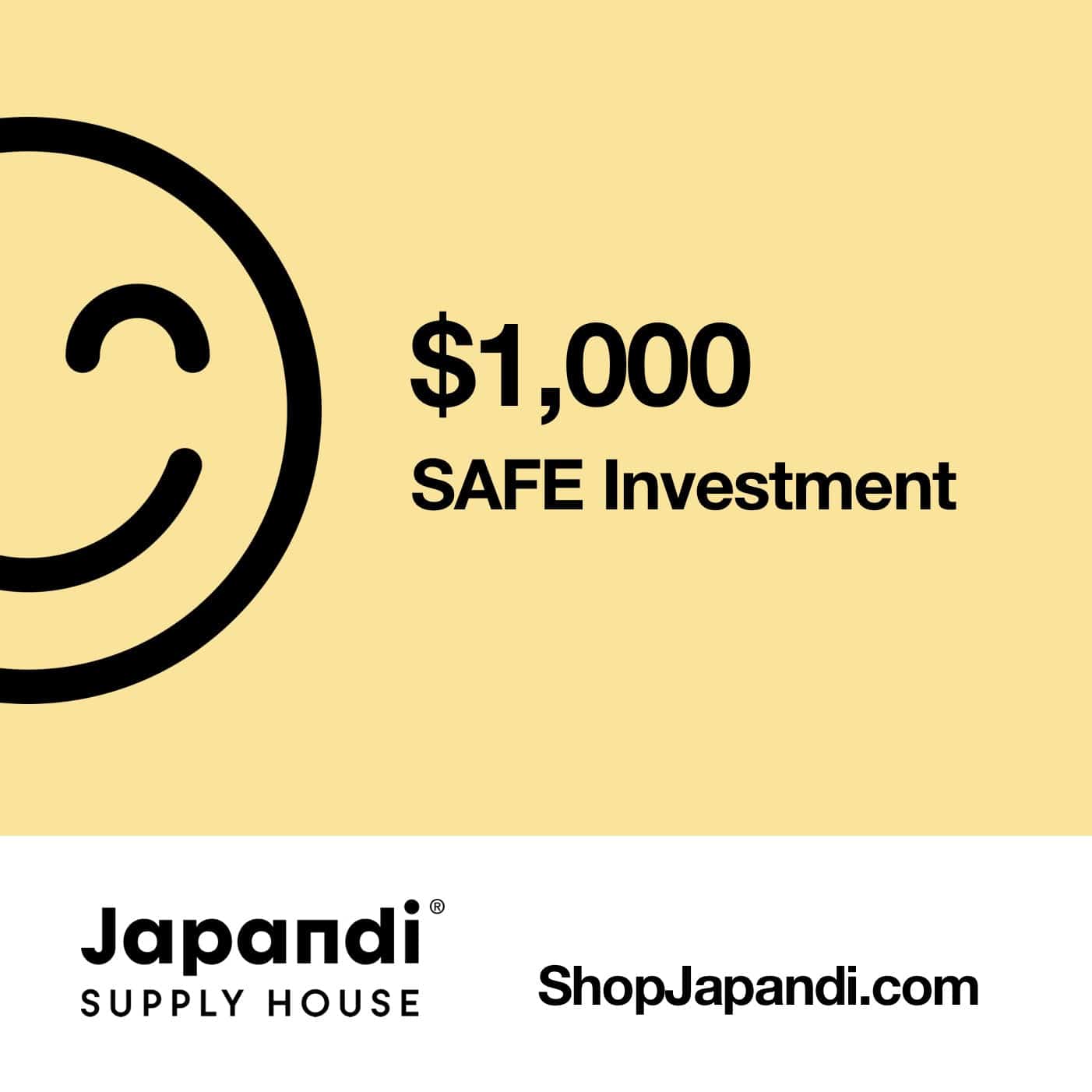 SAFE Investment - Japandi Supply House