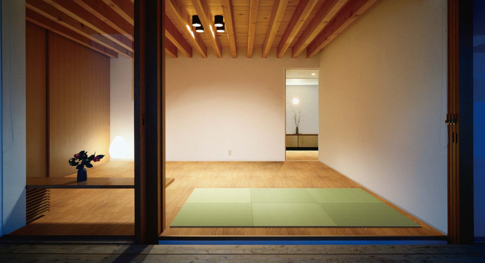 Japandi Tatami Mat — Calm Wellness Studio Flooring