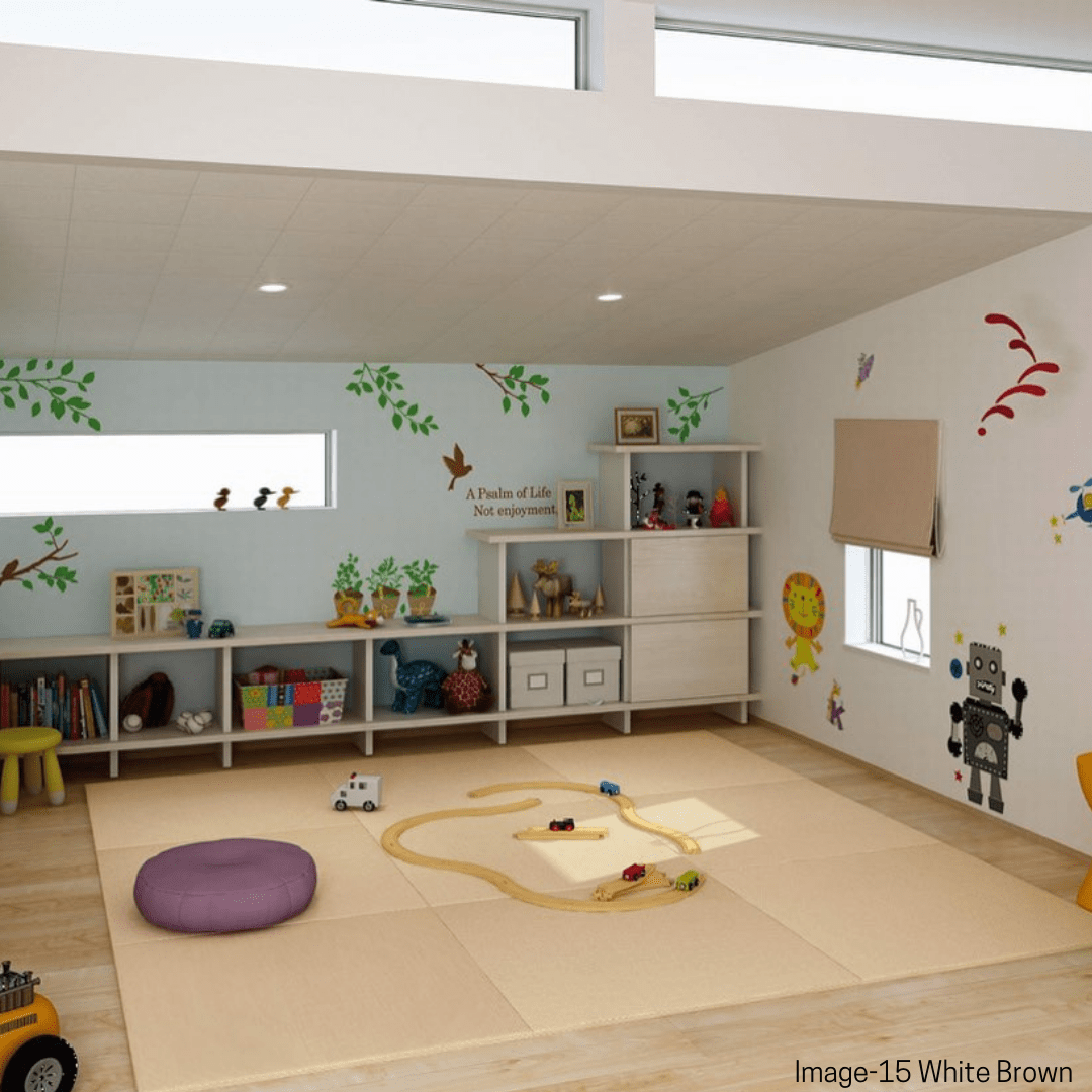 Japandi Tatami Mat — Safe Soft Zone for Toddlers