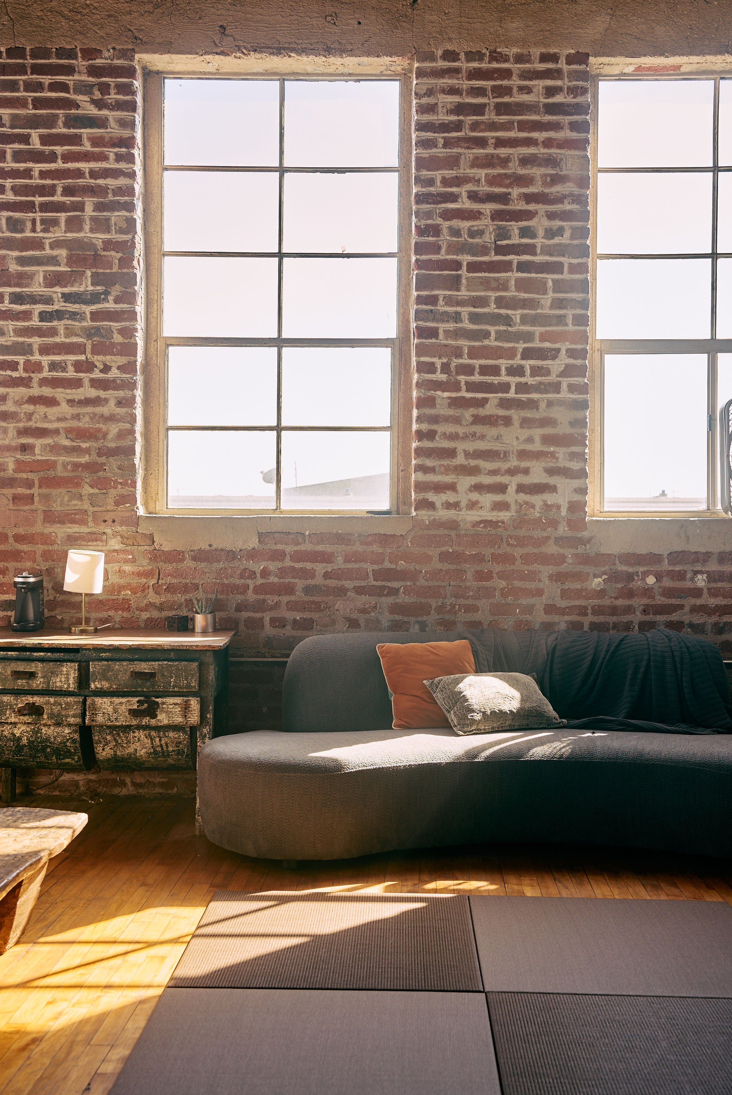 Japandi Tatami Mats in loft space
