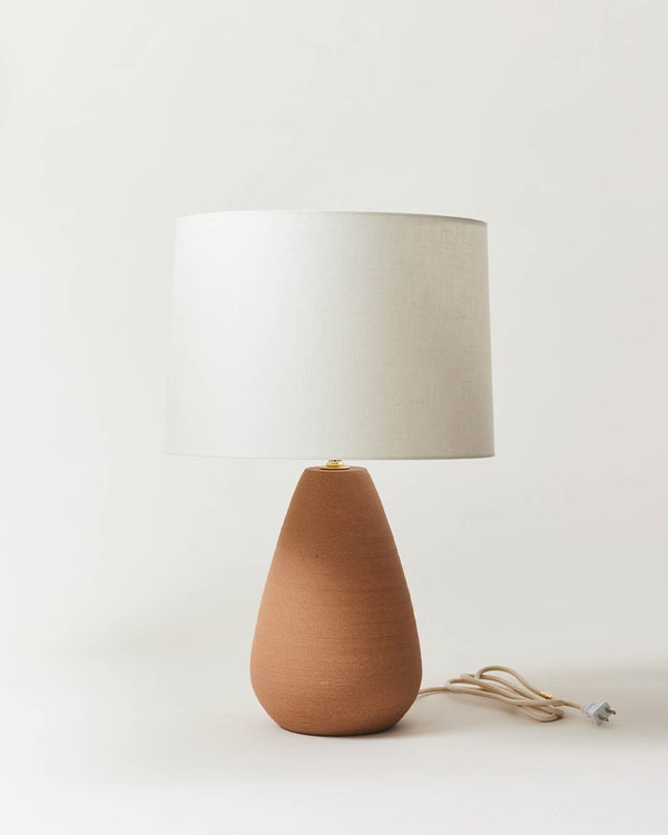 Teardrop Lamp - Large by FarmHouse Pottery in a timeless Japandi-inspired home