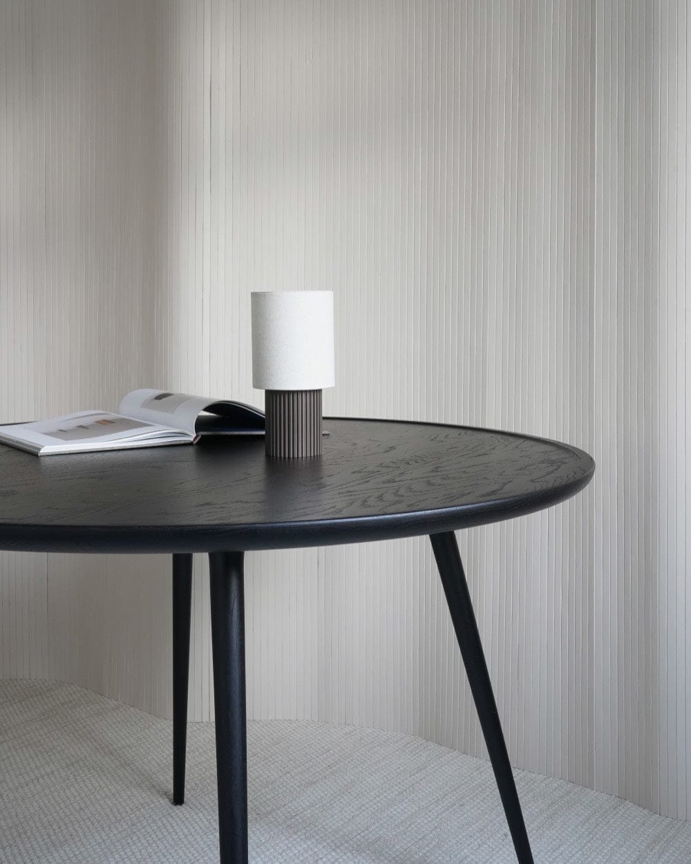 Mater Accent Dining Table in modern Scandinavian dining room