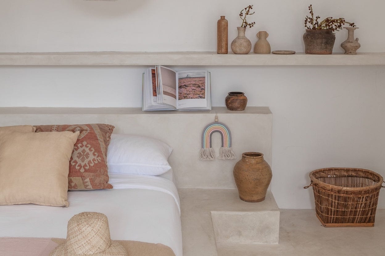 Mia Macrame Rainbow in room