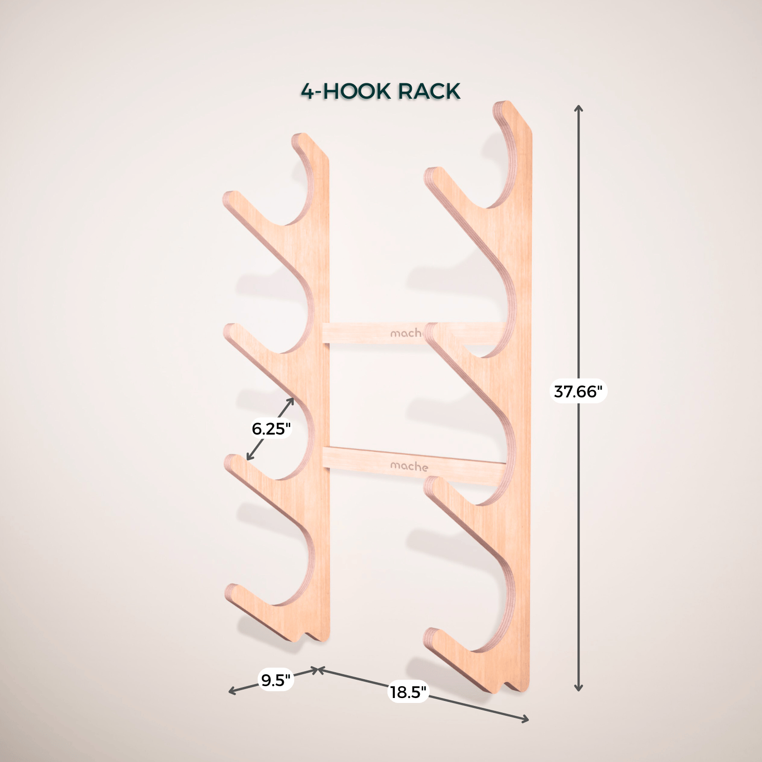 Minimalist yoga studio organizer for mats and bolsters