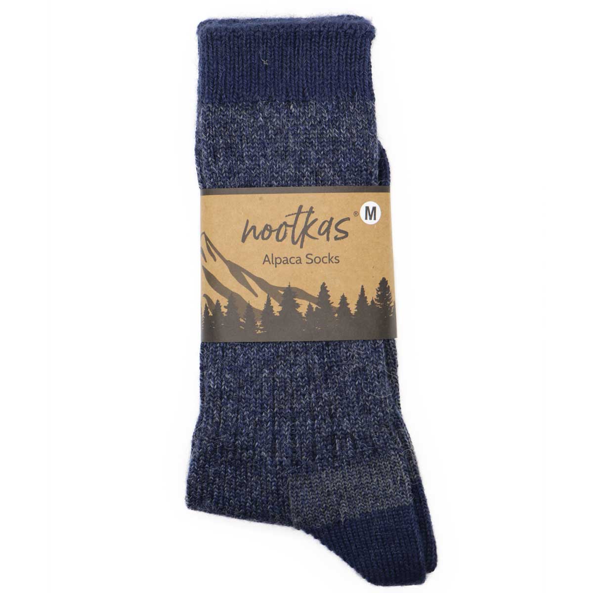 Natural fiber alpaca socks for minimalist living