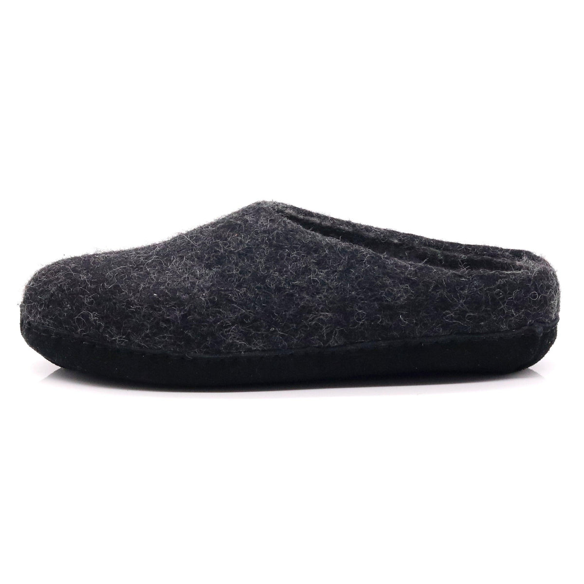 Mens Newport Noir Wool House Shoe