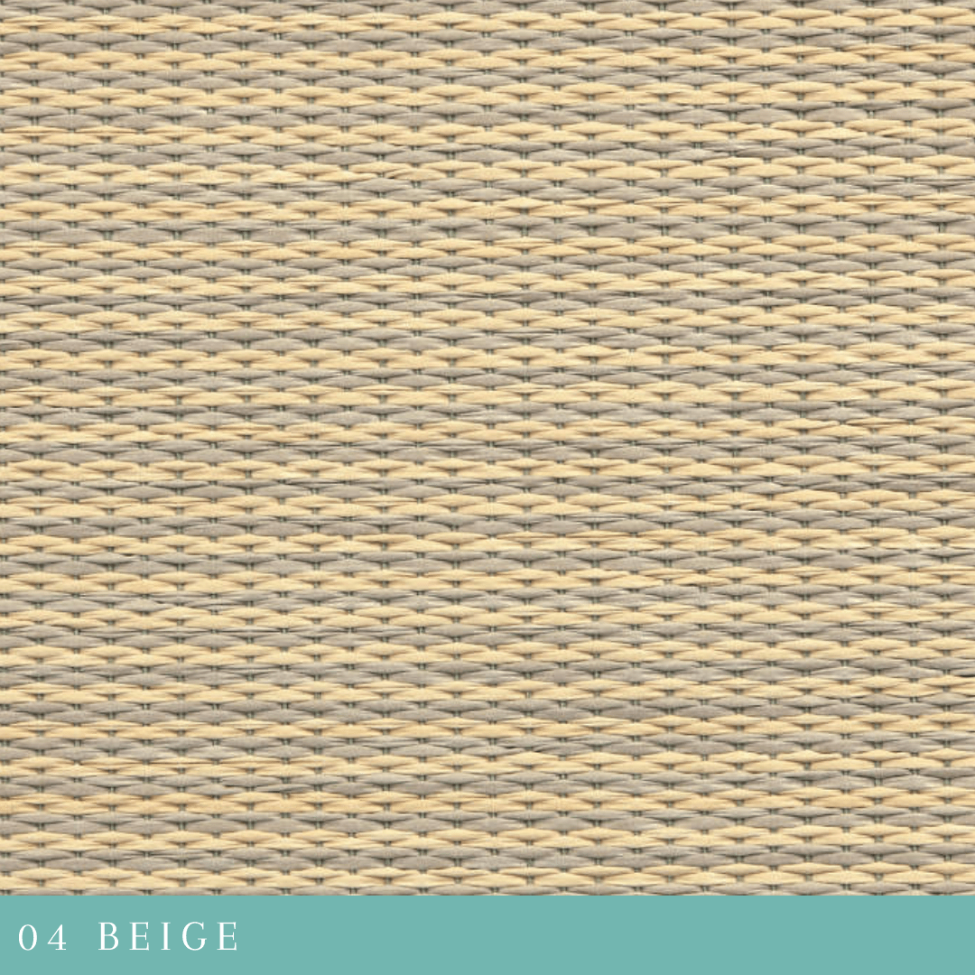 Saien BEIGE Tatami Mat Weave