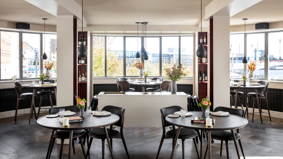 The Mater Collection showcasing The Dining Chair and Accent Dining Tables, Studio_ChrisTonnesen_9735, Design Space Copenhagen