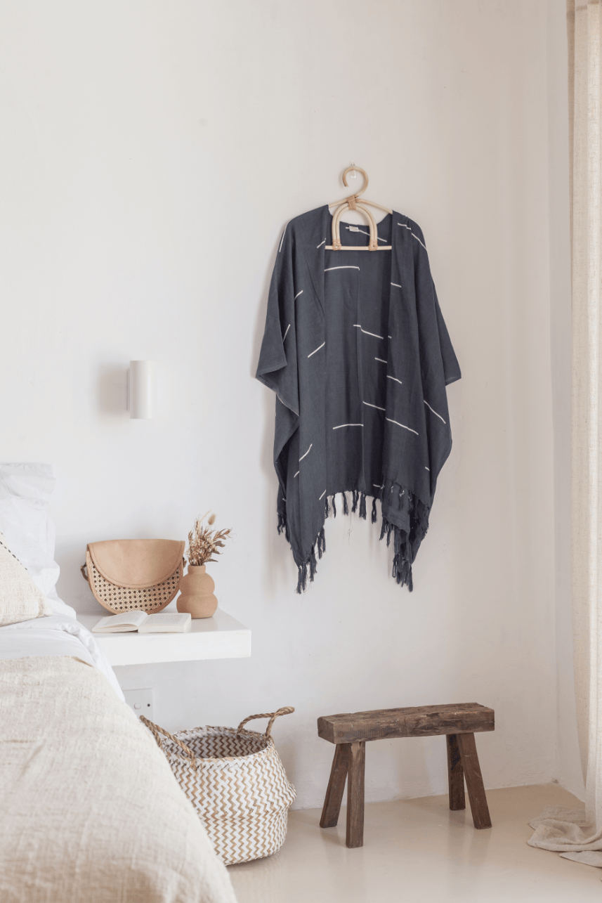 Rainbow Rattan Hanger